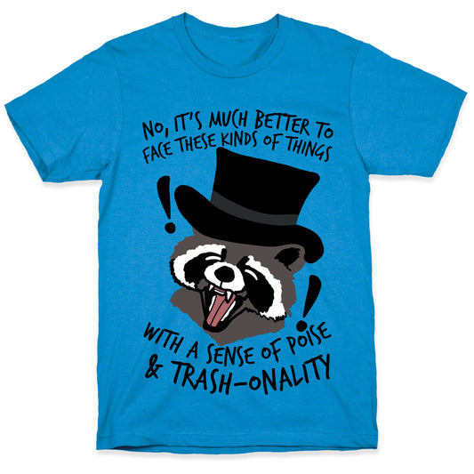 Trash-onality Emo Raccoon T-Shirt