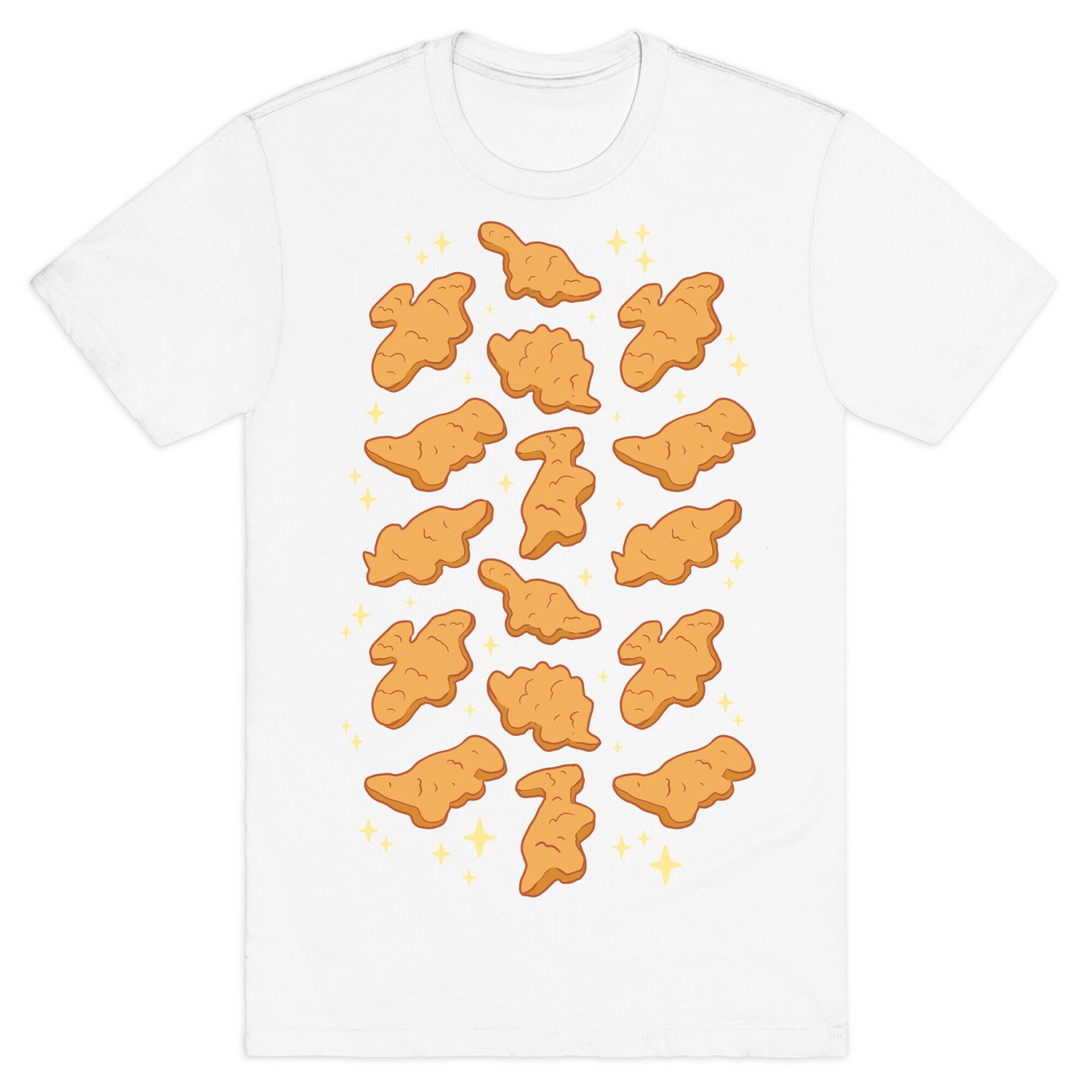 Dino Nuggies Pattern T-Shirt