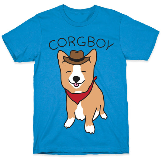 Corgboy Cowboy Corgi T-Shirt