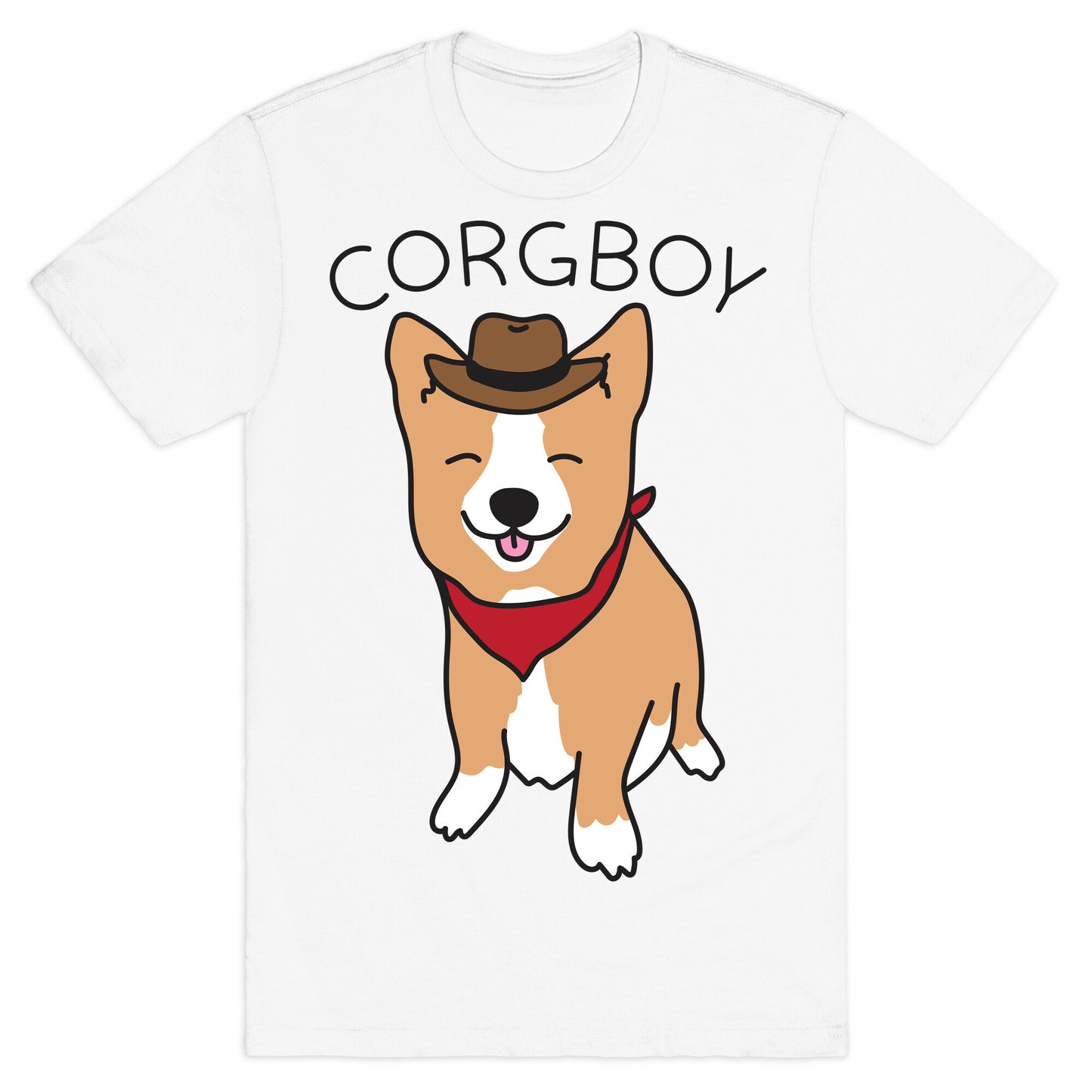 Corgboy Cowboy Corgi T-Shirt
