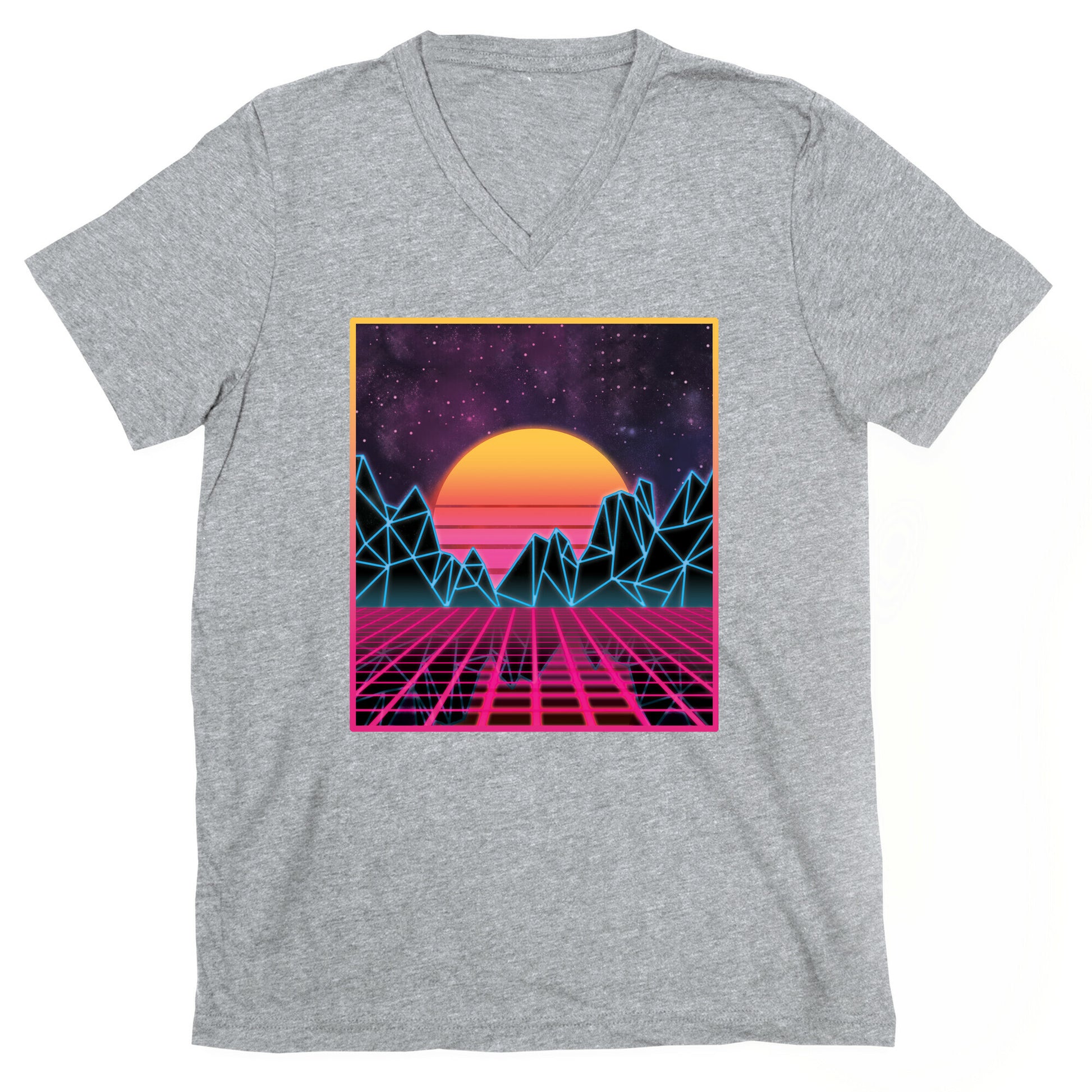 Synthwave V-Neck