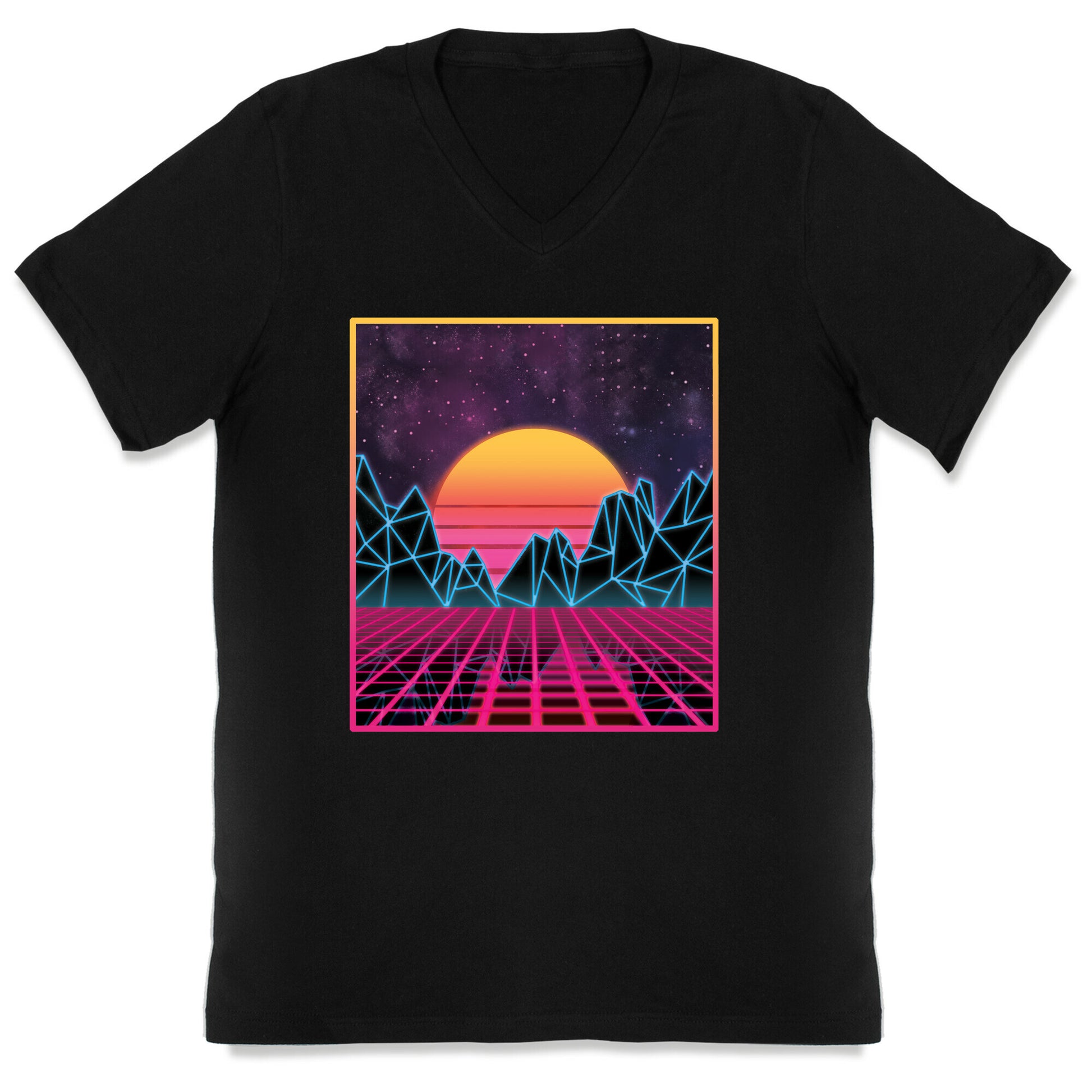 Synthwave V-Neck