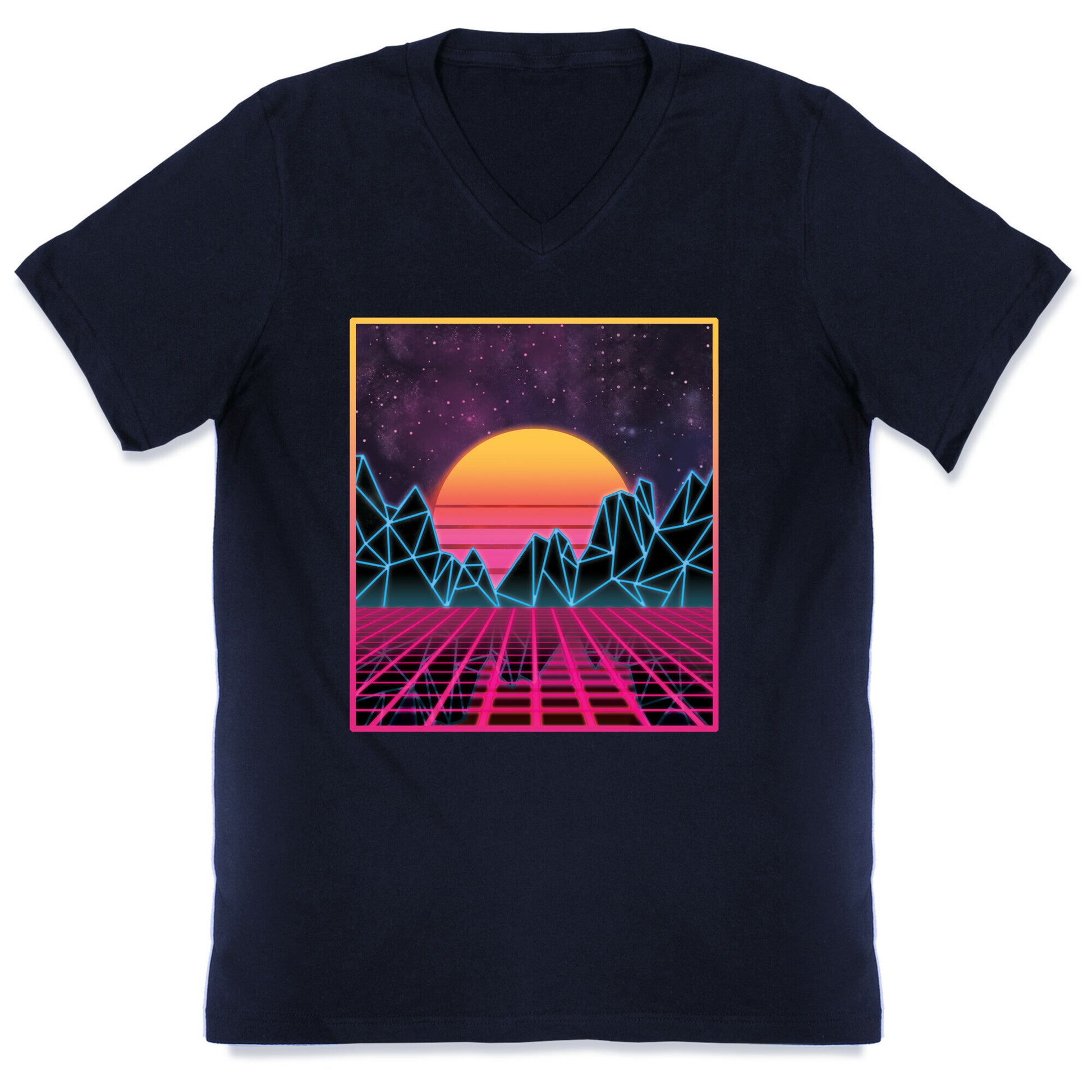 Synthwave V-Neck