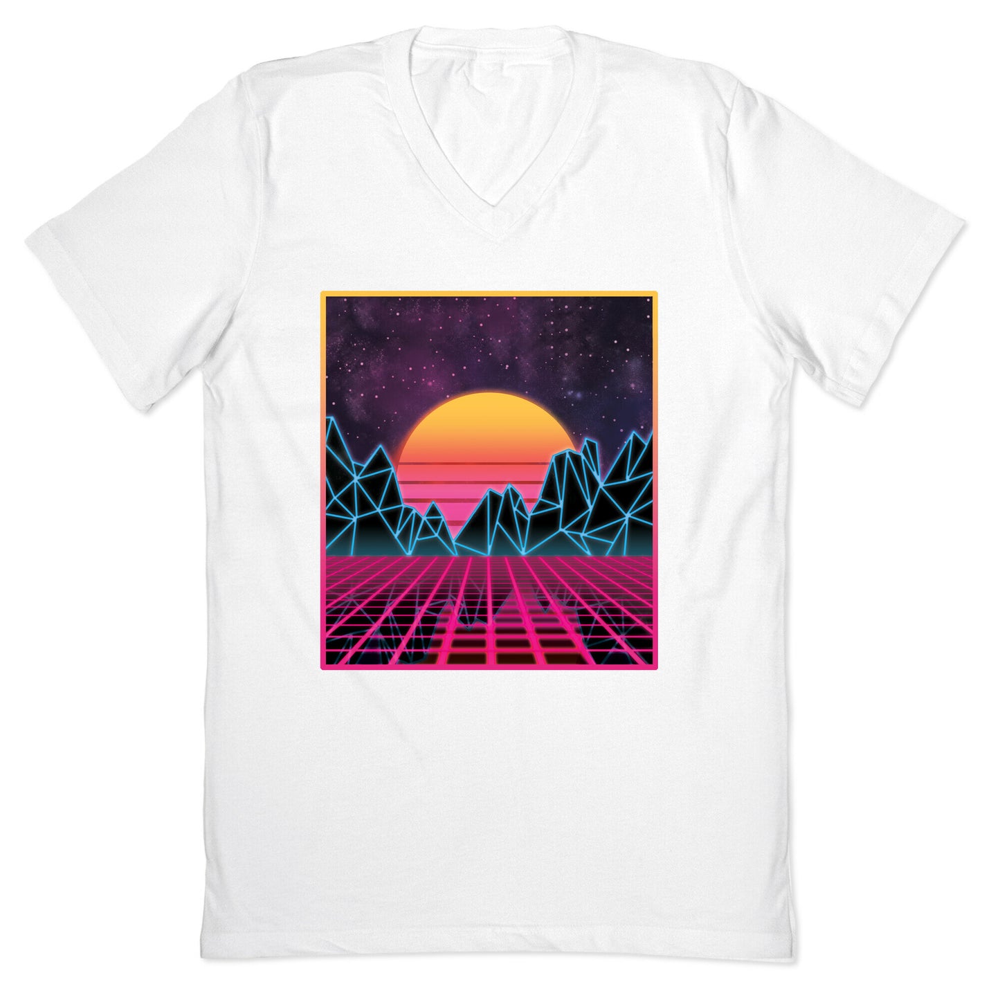 Synthwave V-Neck