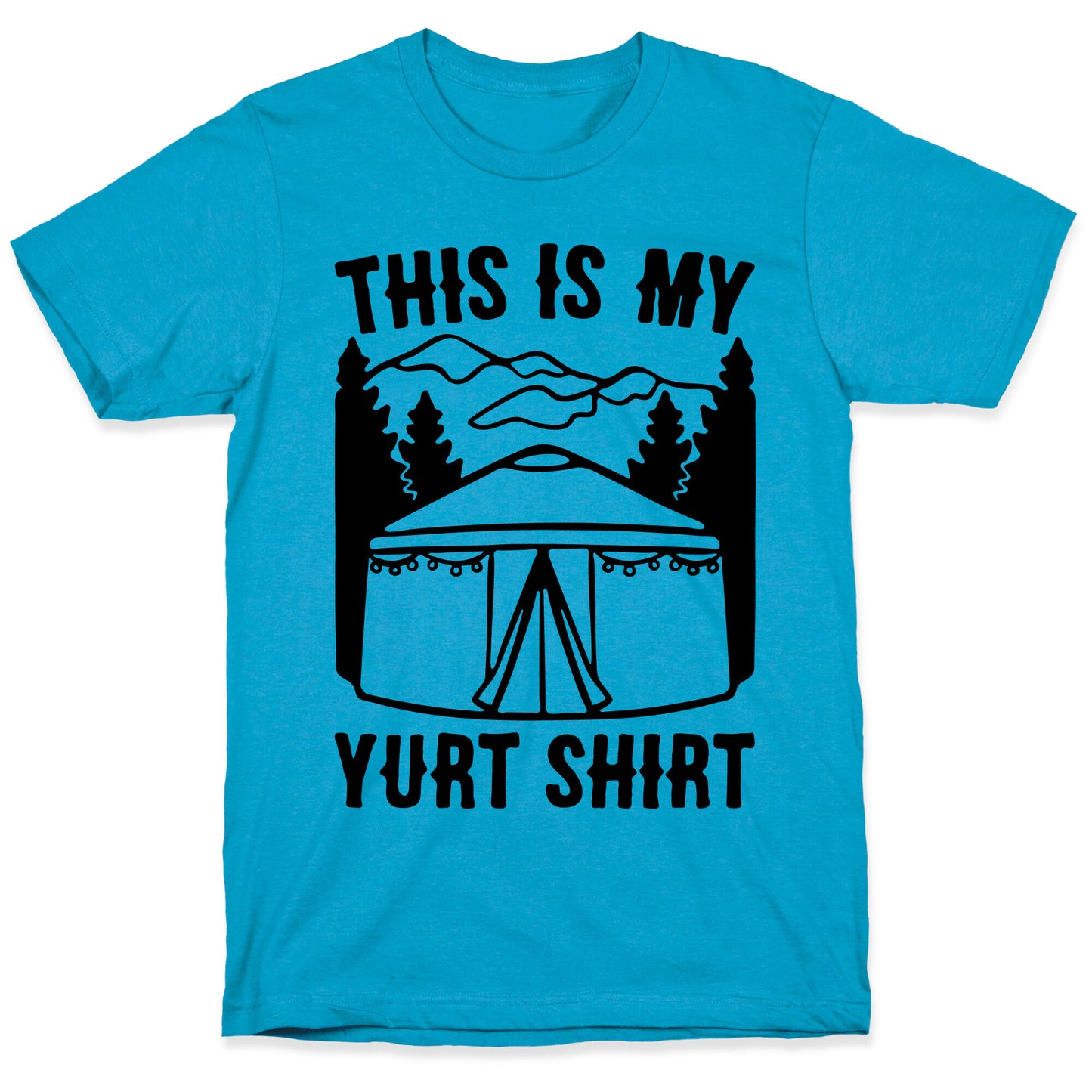 This Is My Yurt Shirt Unisex Triblend Tee