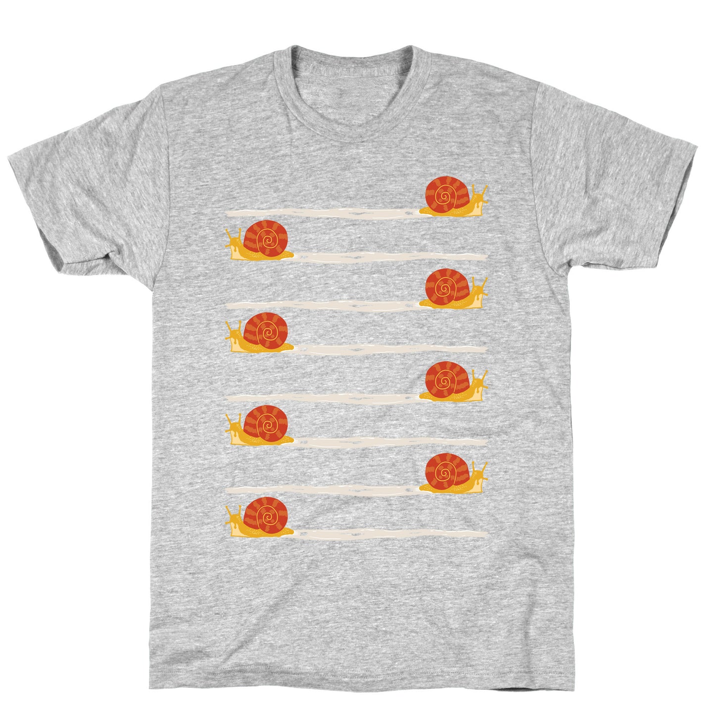snail trail pattern T-Shirt
