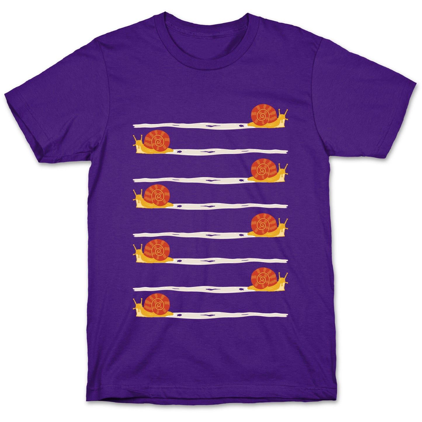 snail trail pattern T-Shirt