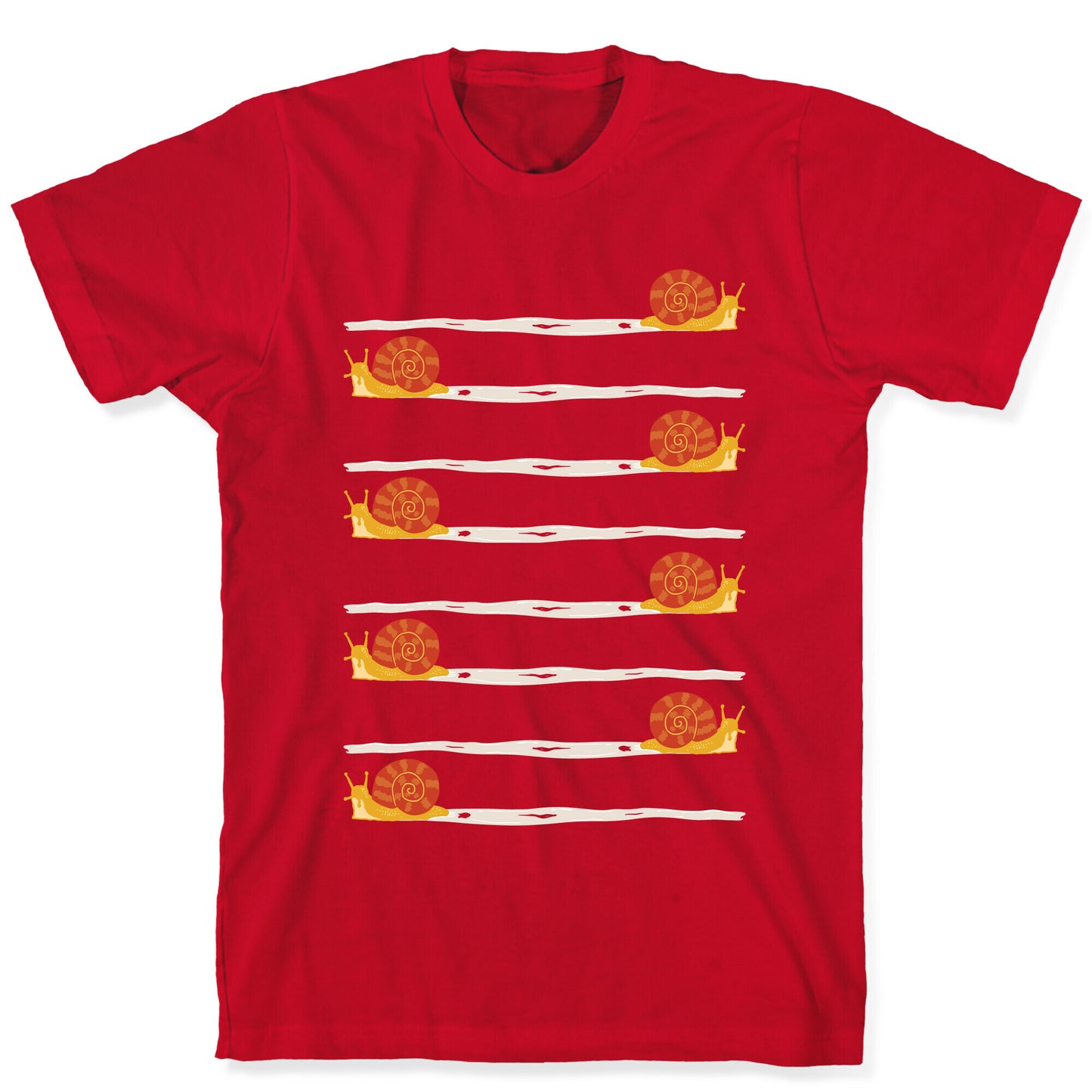 snail trail pattern T-Shirt