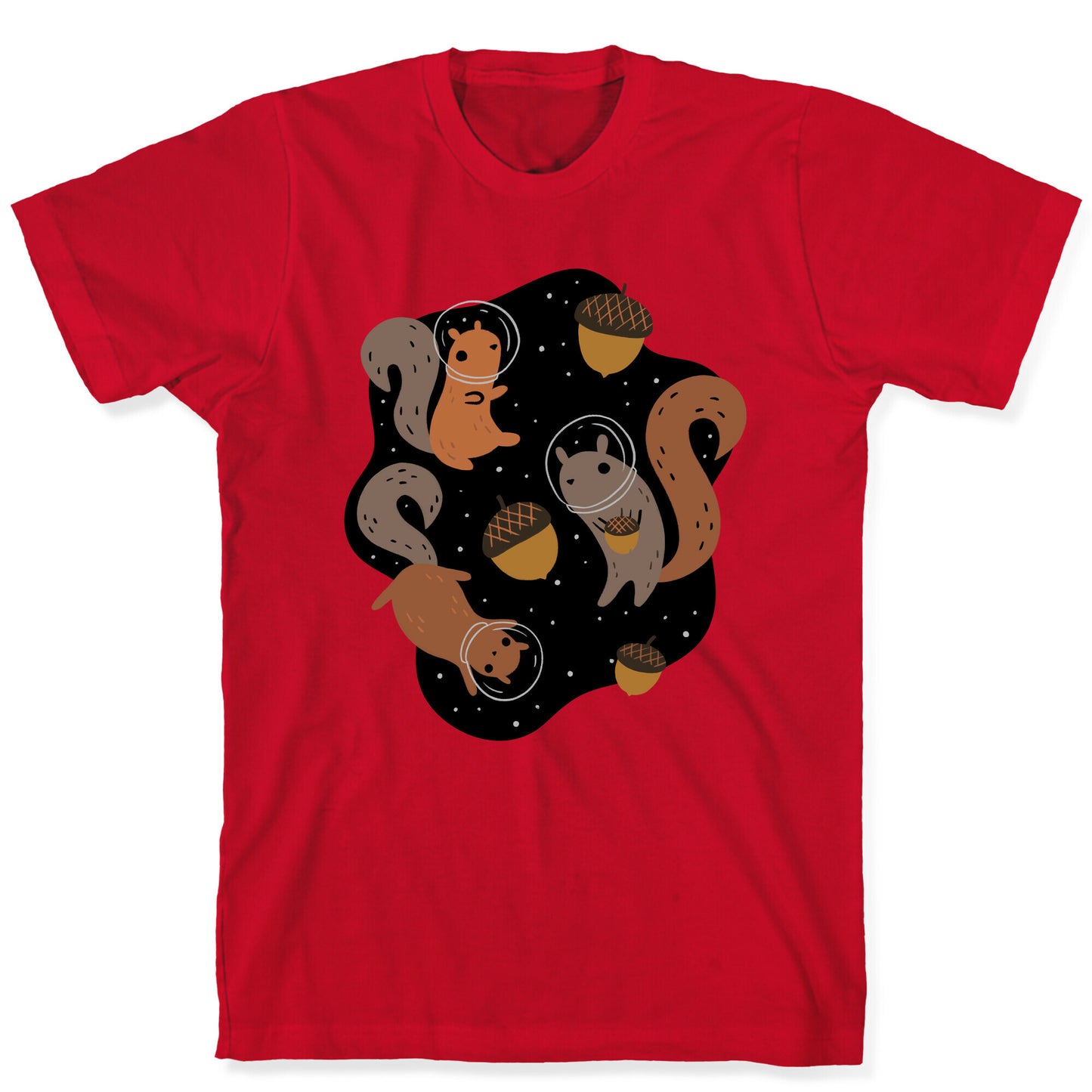 Squirrels In Space T-Shirt