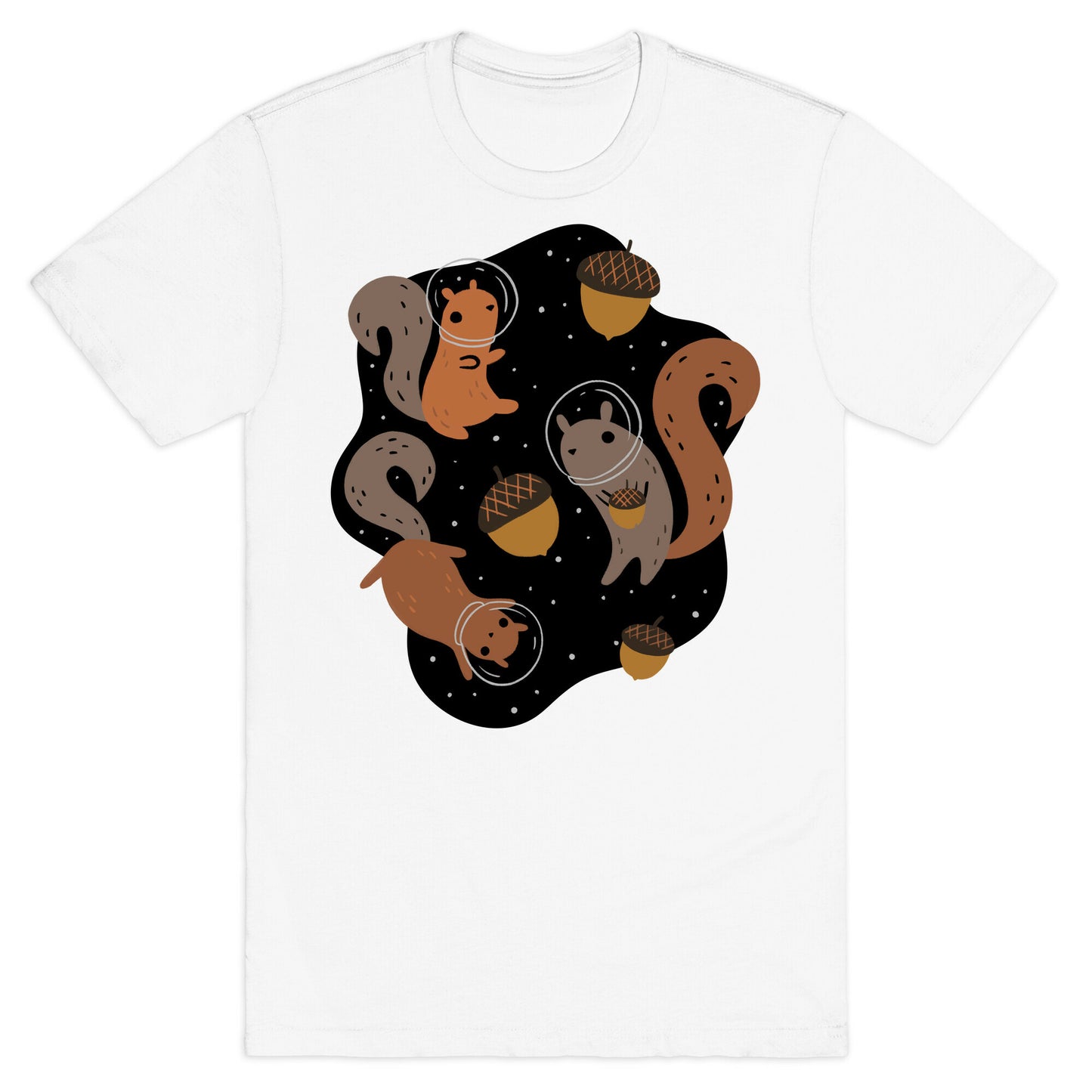 Squirrels In Space T-Shirt