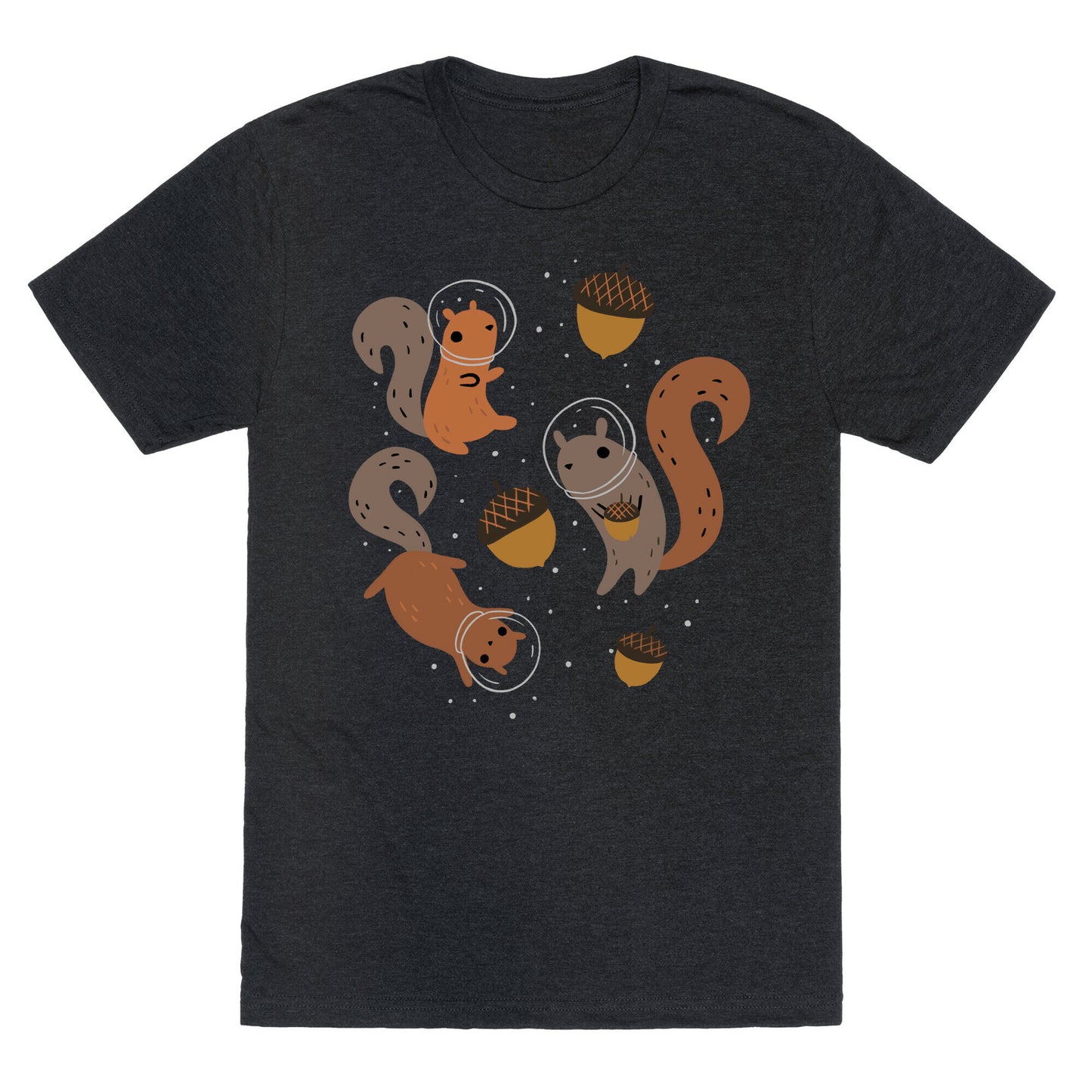 Squirrels In Space Unisex Triblend Tee