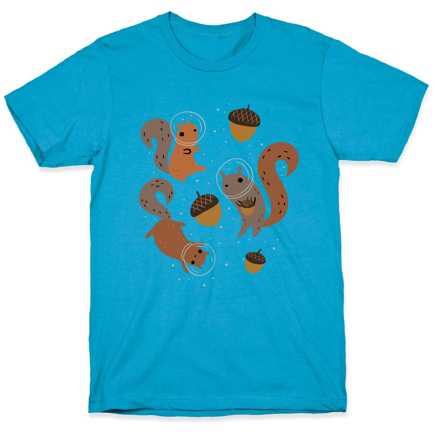 Squirrels In Space Unisex Triblend Tee