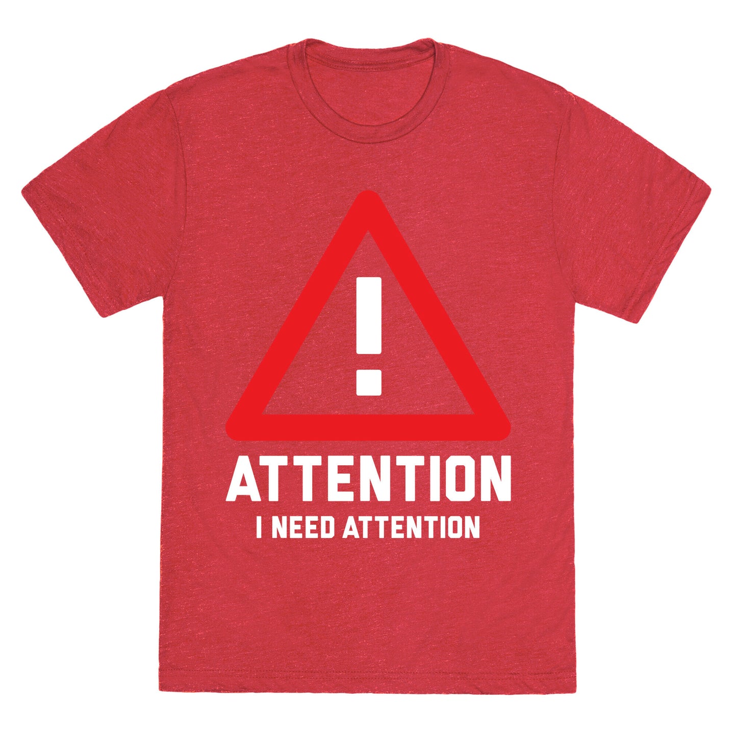 Attention Unisex Triblend Tee