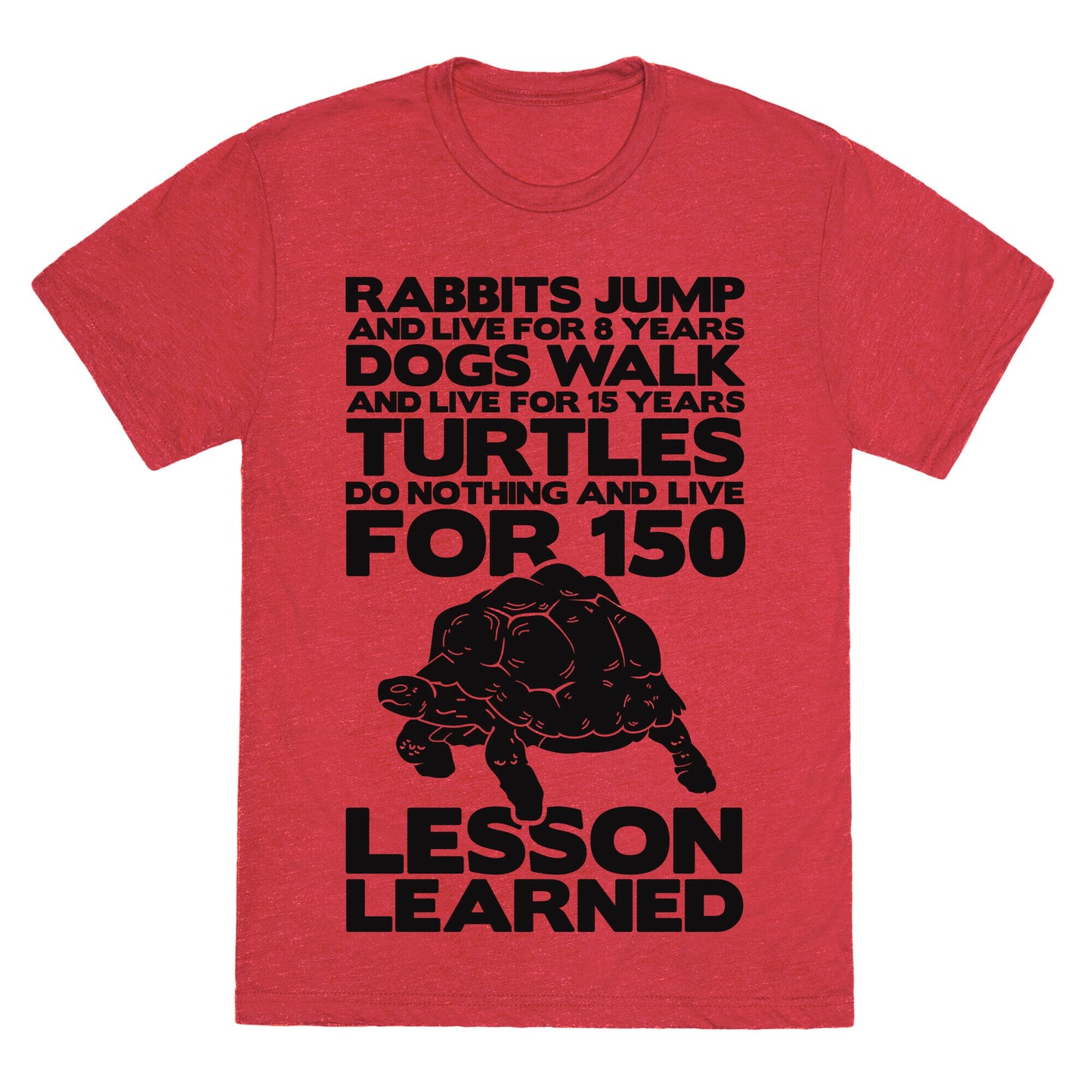 Turtles Do Nothing And Live For 150 Years Unisex Triblend Tee