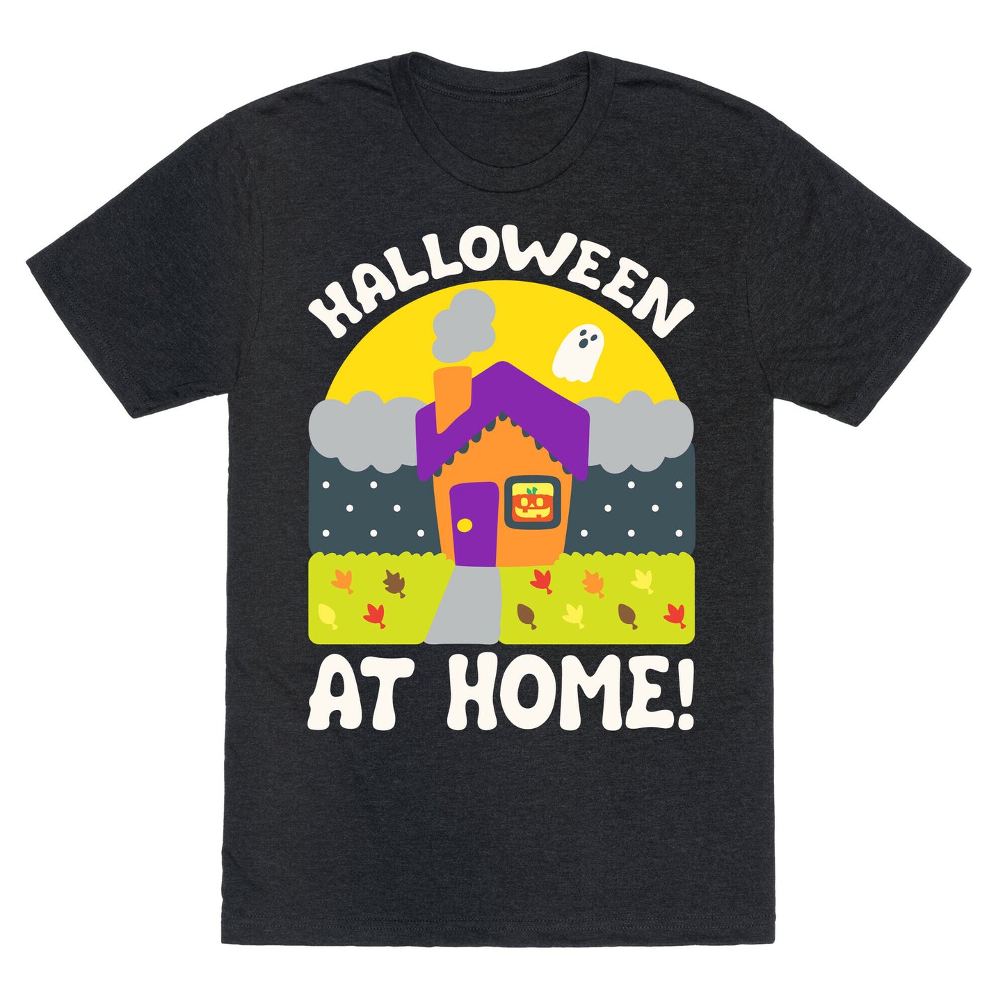 Halloween At Home Unisex Triblend Tee