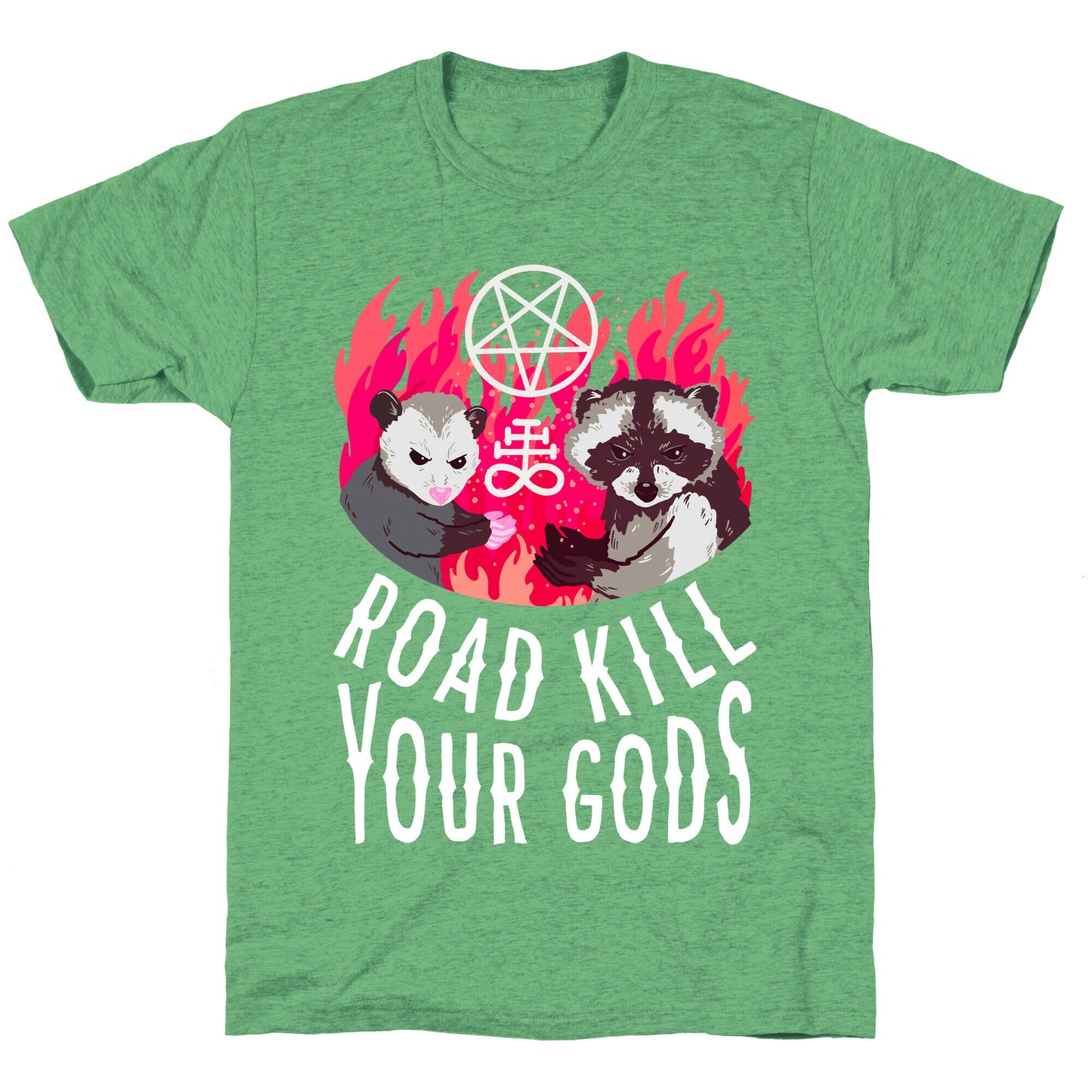 Road Kill Your Gods Unisex Triblend Tee