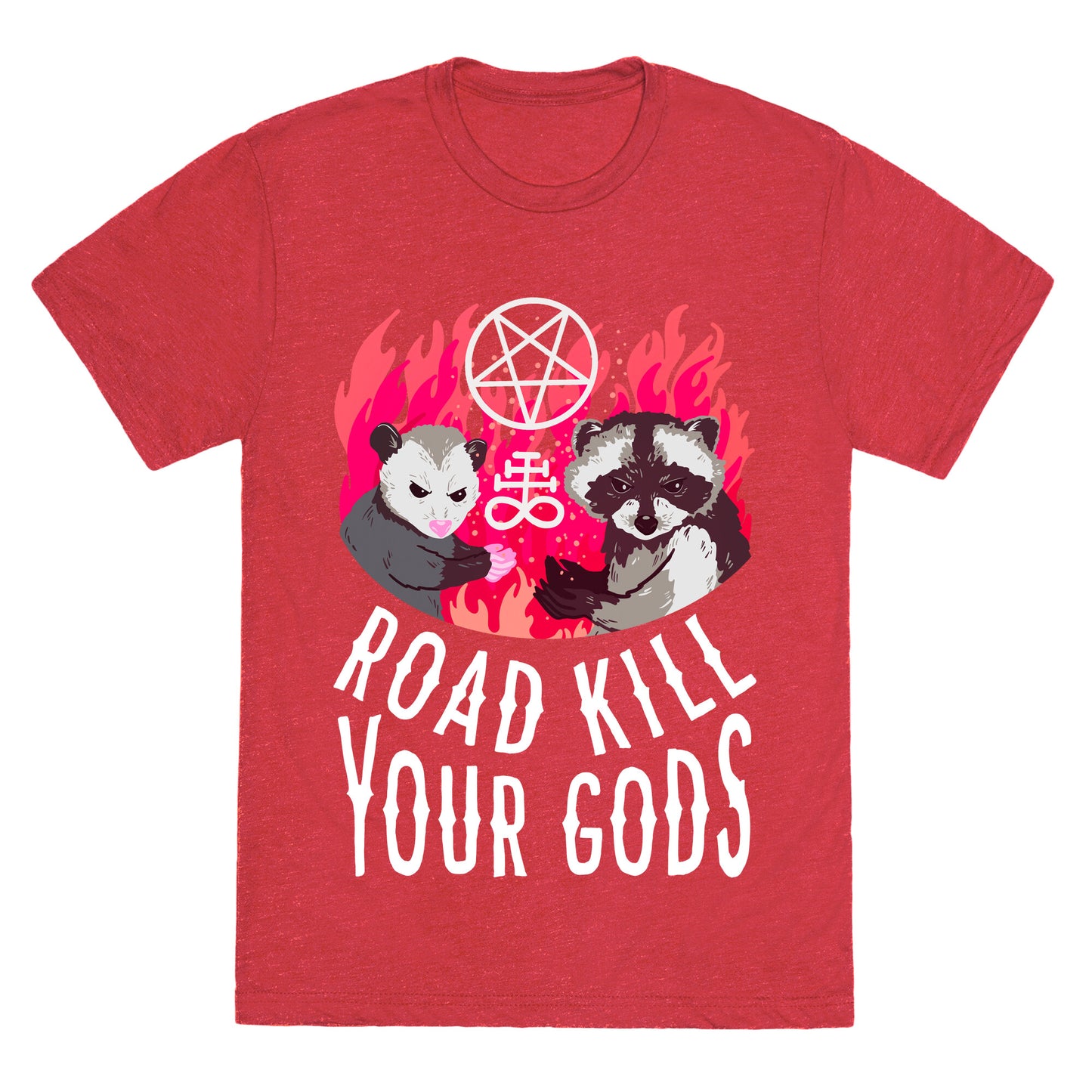 Road Kill Your Gods Unisex Triblend Tee