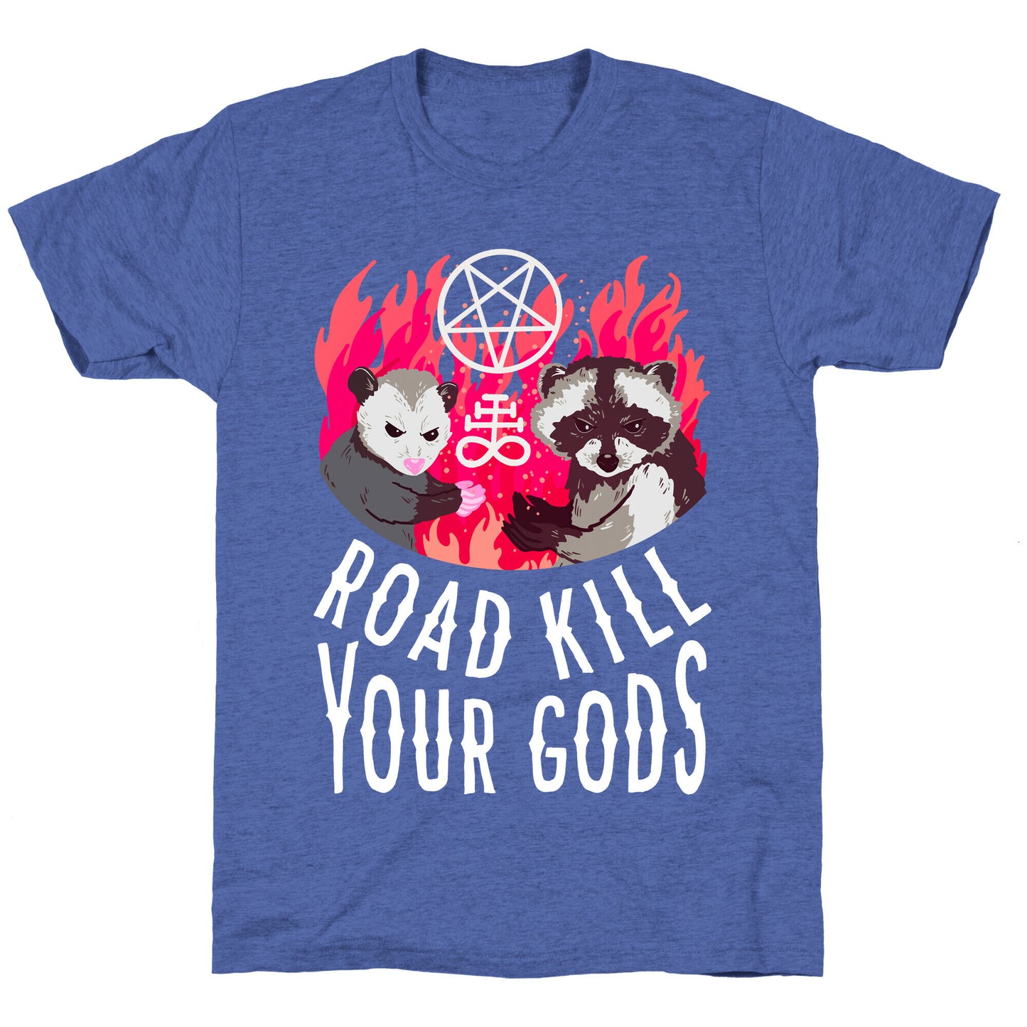 Road Kill Your Gods Unisex Triblend Tee