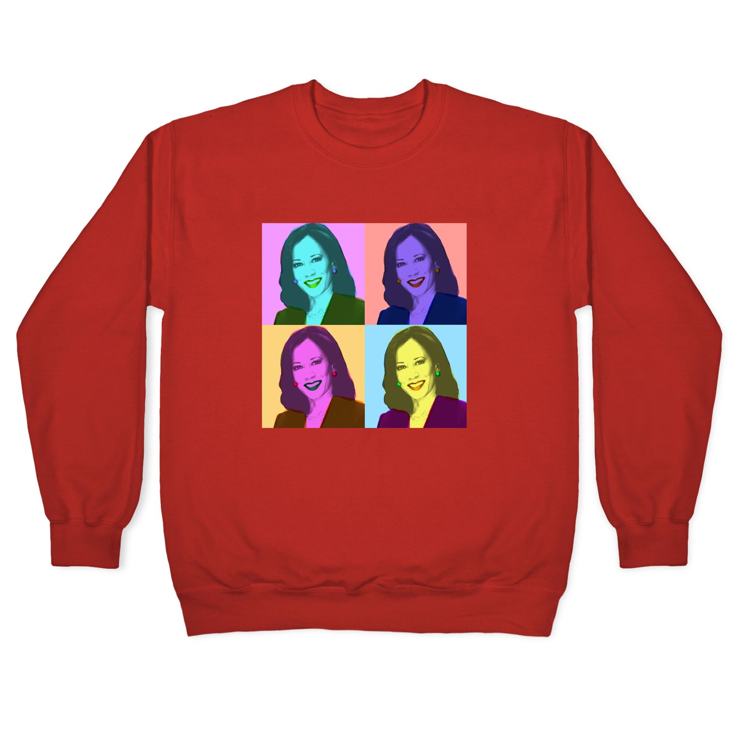 Pop Art Kamala Crewneck Sweatshirt