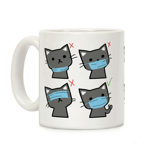 How To Wear A Mask Coffee Mug