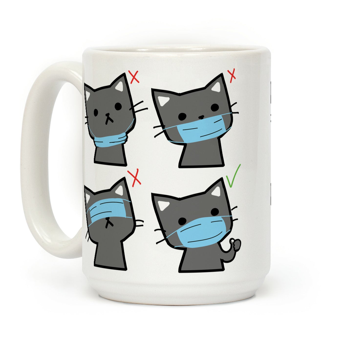 How To Wear A Mask Coffee Mug