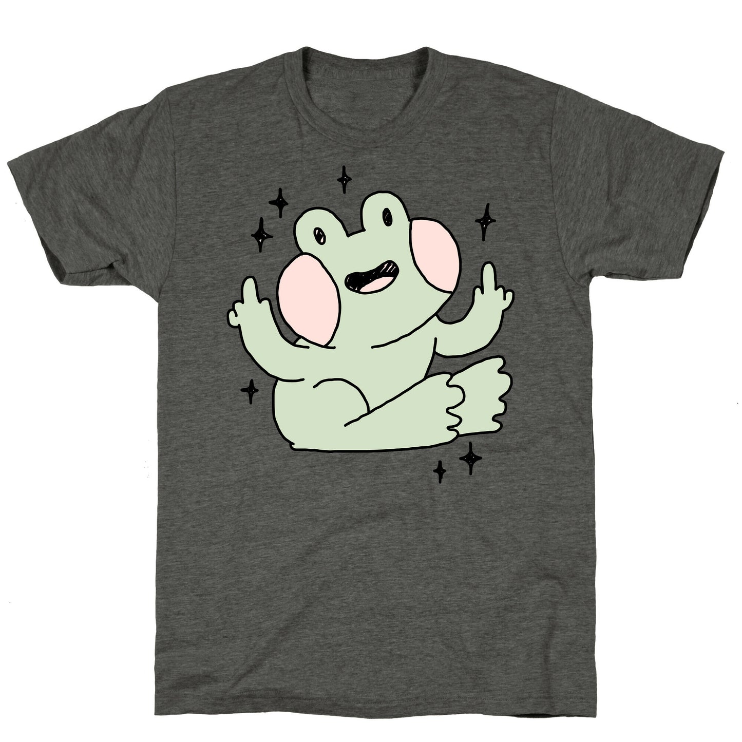 Flicky Frog Unisex Triblend Tee