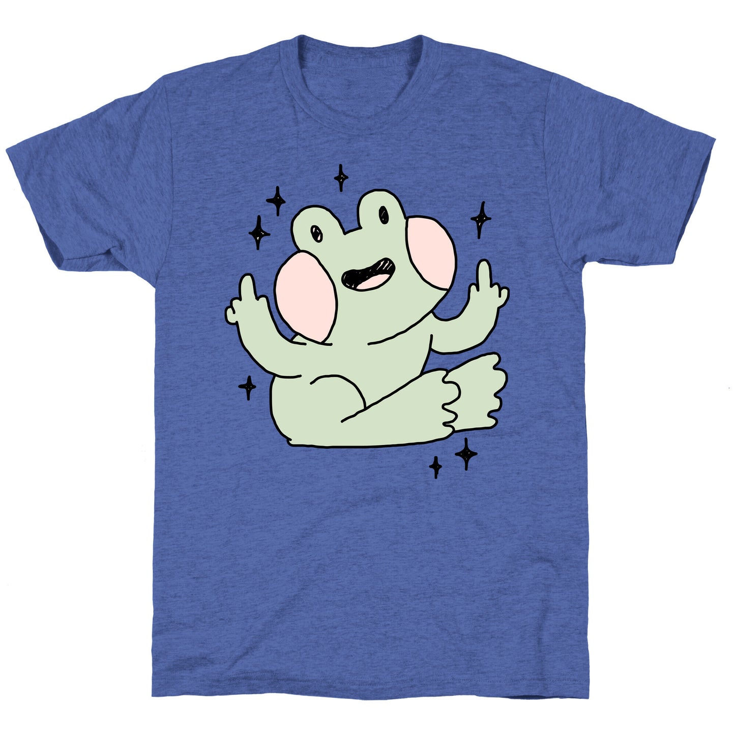 Flicky Frog Unisex Triblend Tee