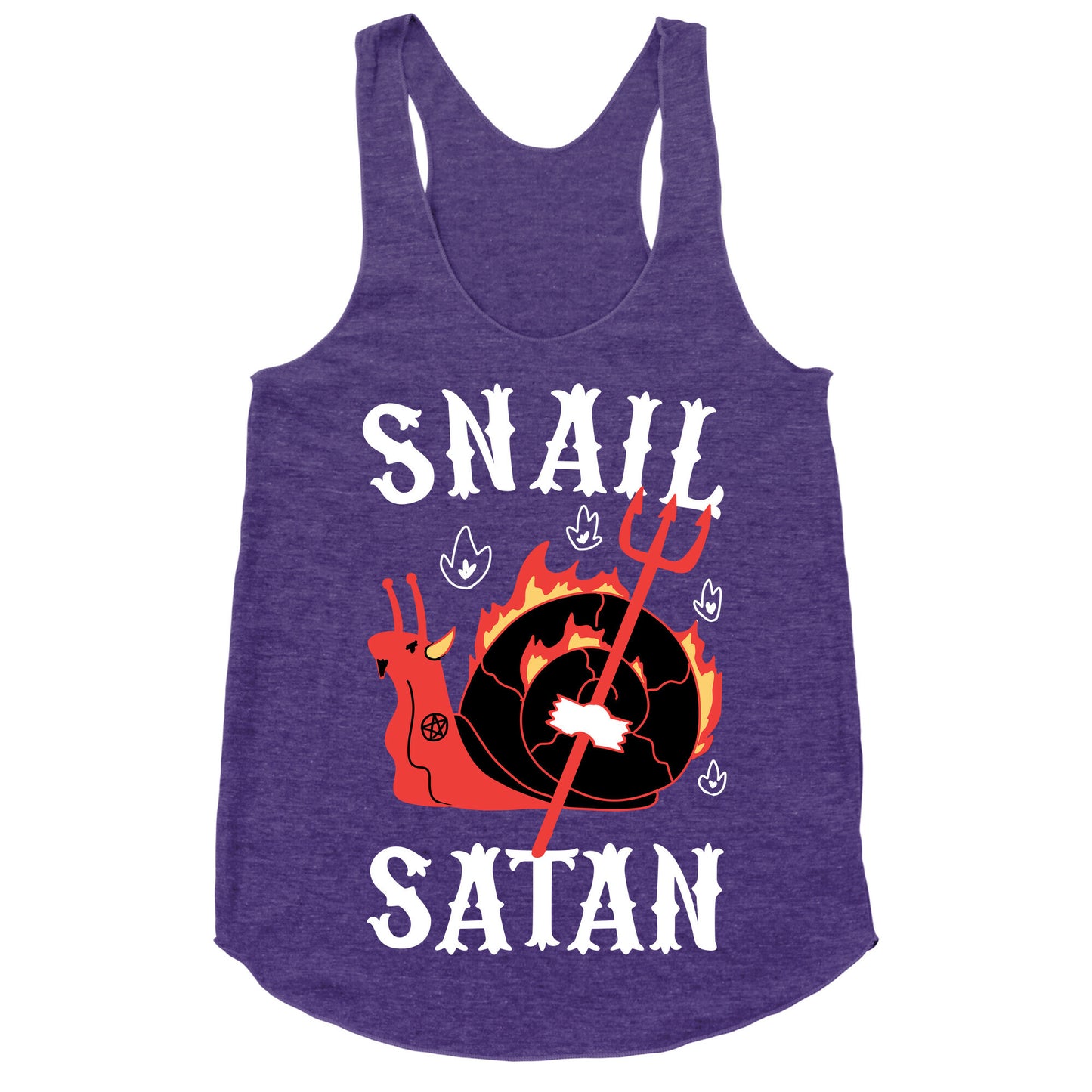 Snail Satan Racerback Tank