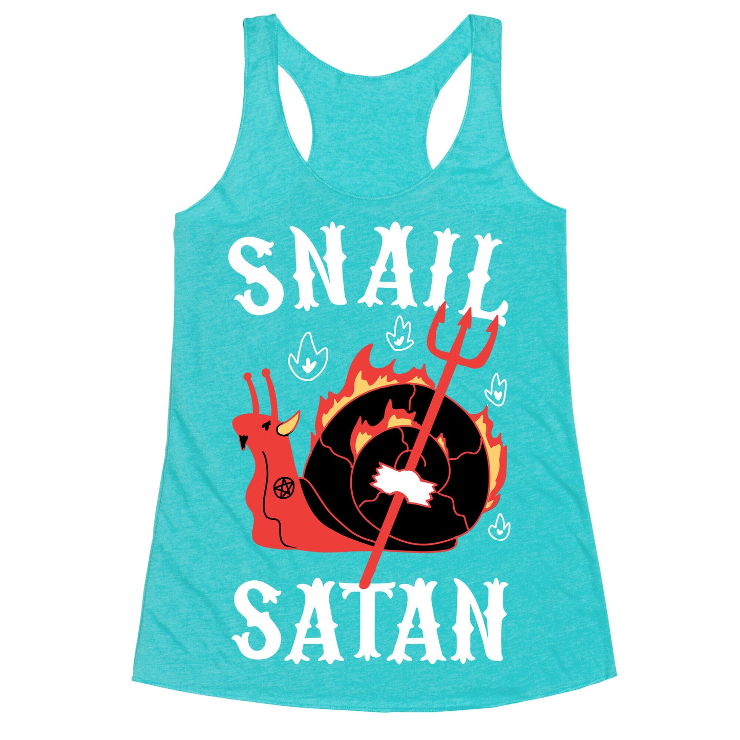 Snail Satan Racerback Tank