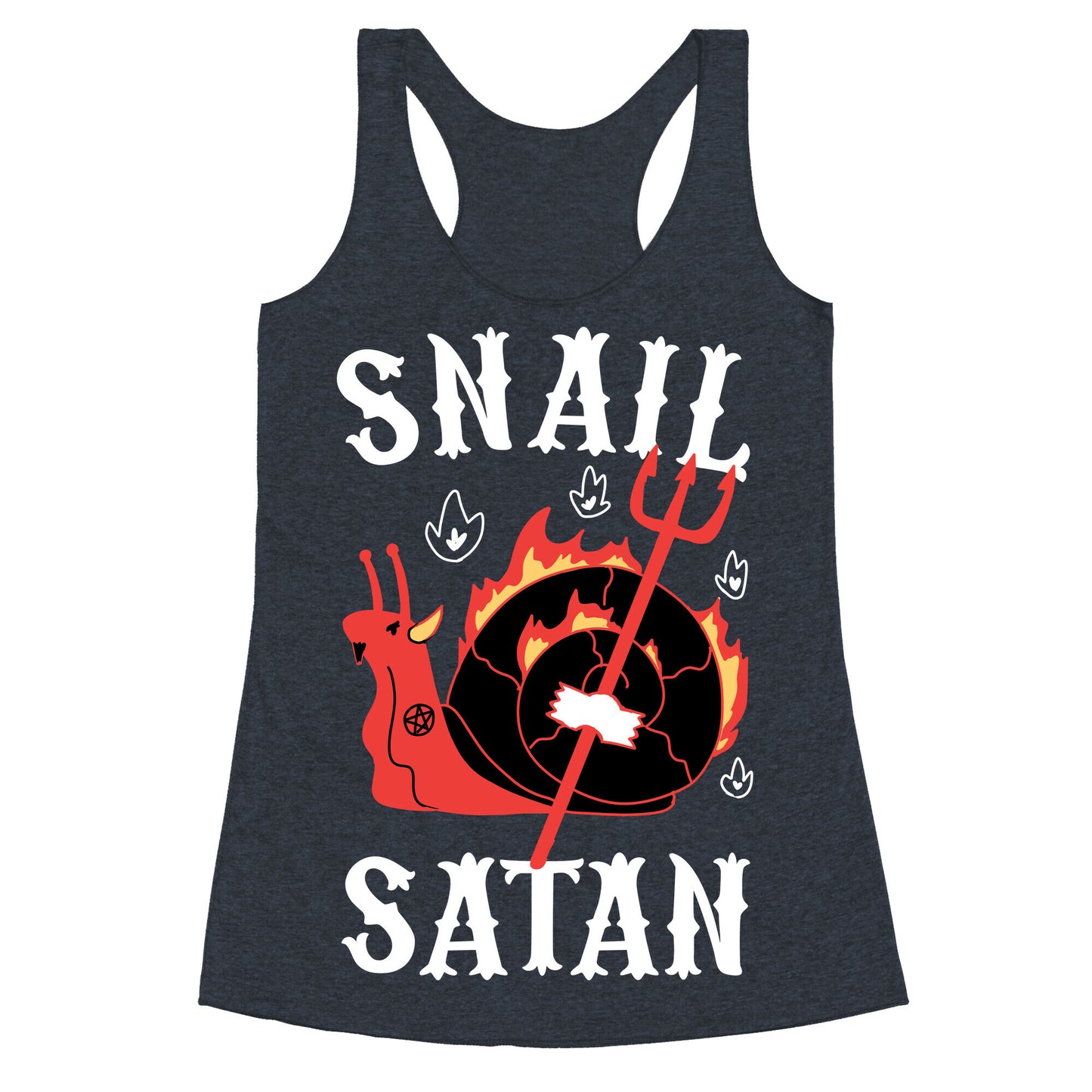 Snail Satan Racerback Tank