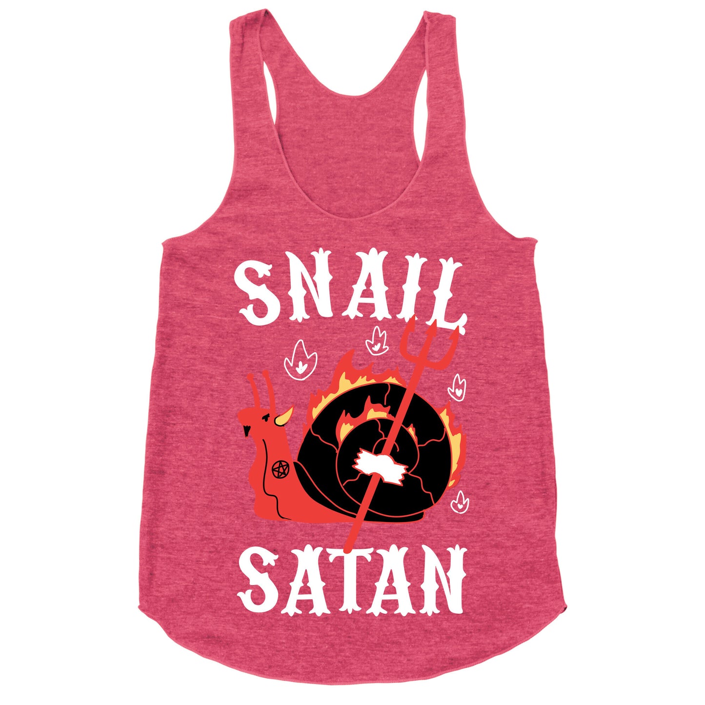 Snail Satan Racerback Tank