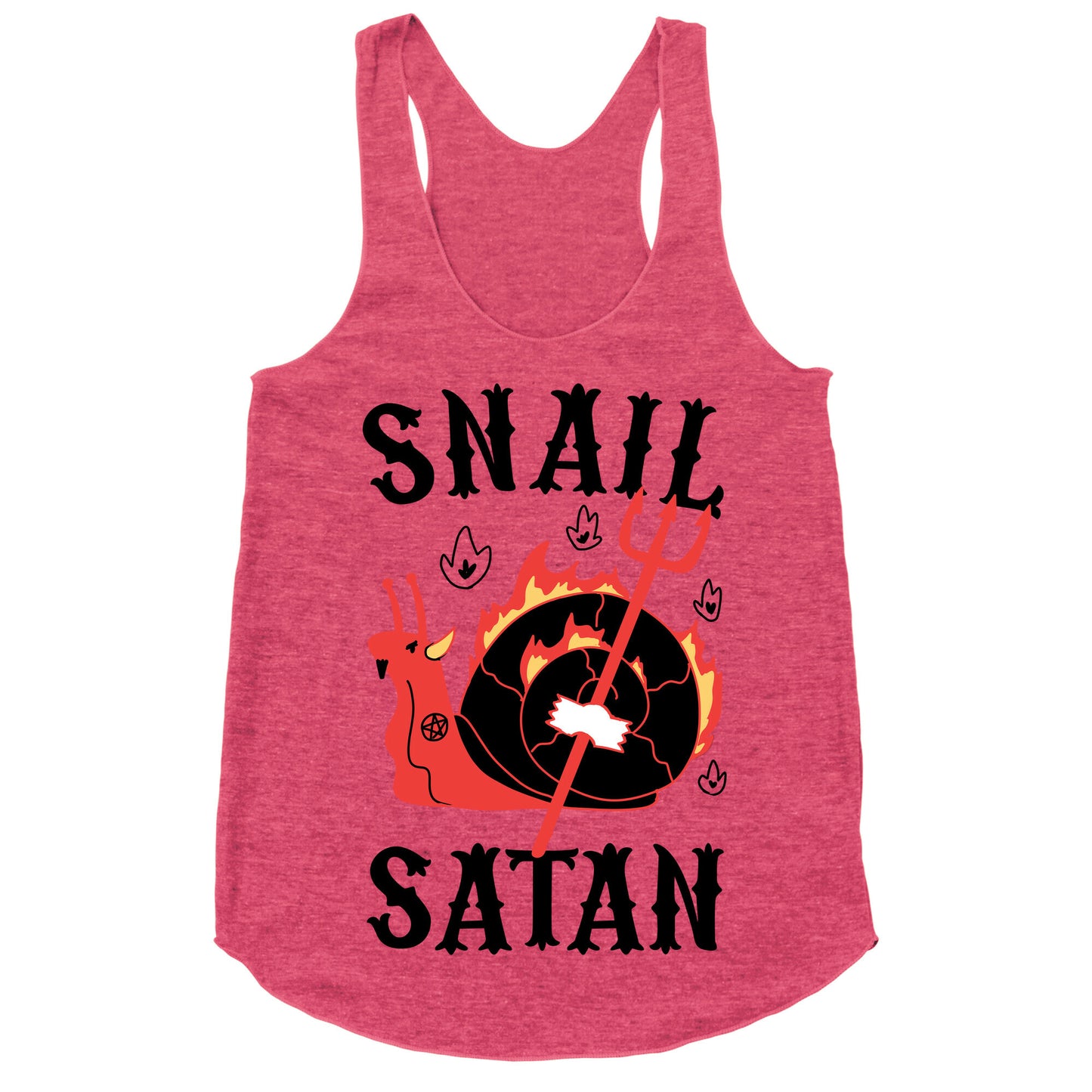 Snail Satan Racerback Tank