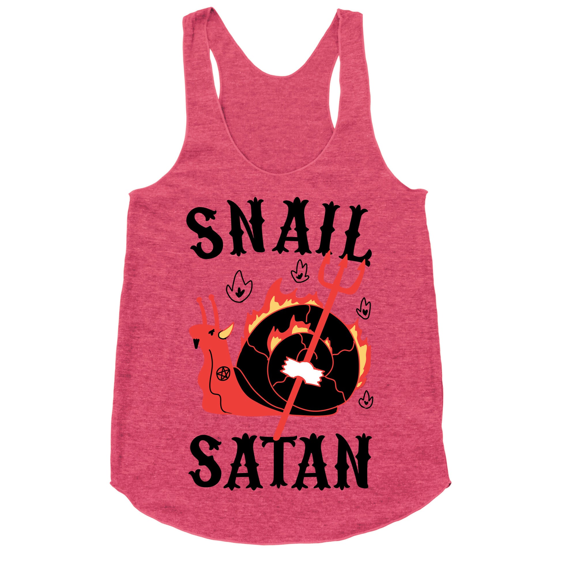 Snail Satan Racerback Tank