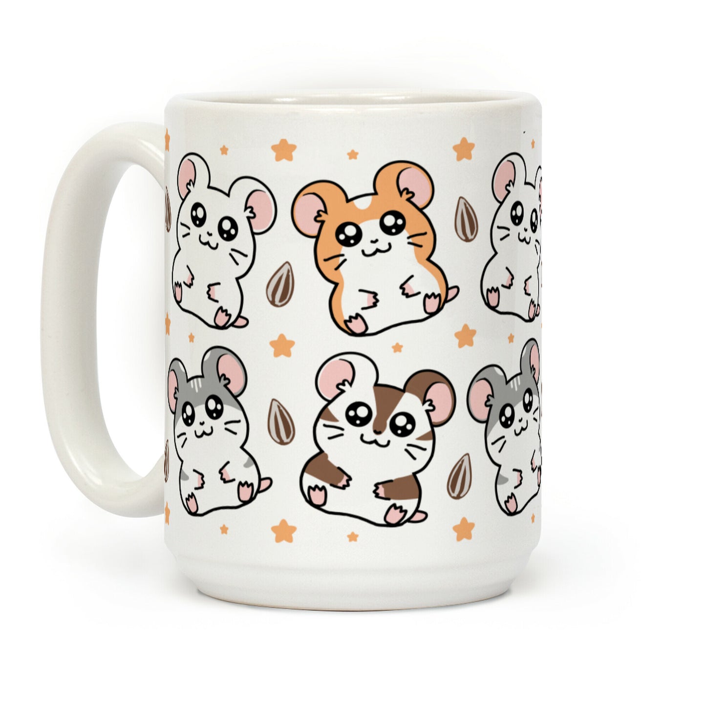Cute Hamster Pattern Coffee Mug
