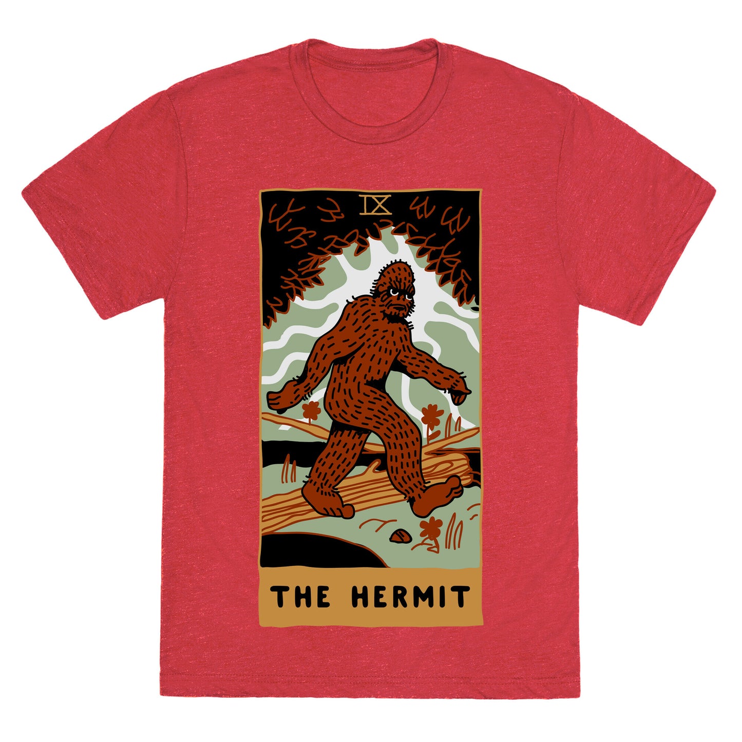 The Hermit (Bigfoot) Unisex Triblend Tee