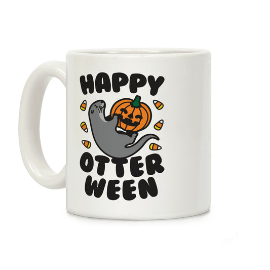 Happy Otterween Coffee Mug
