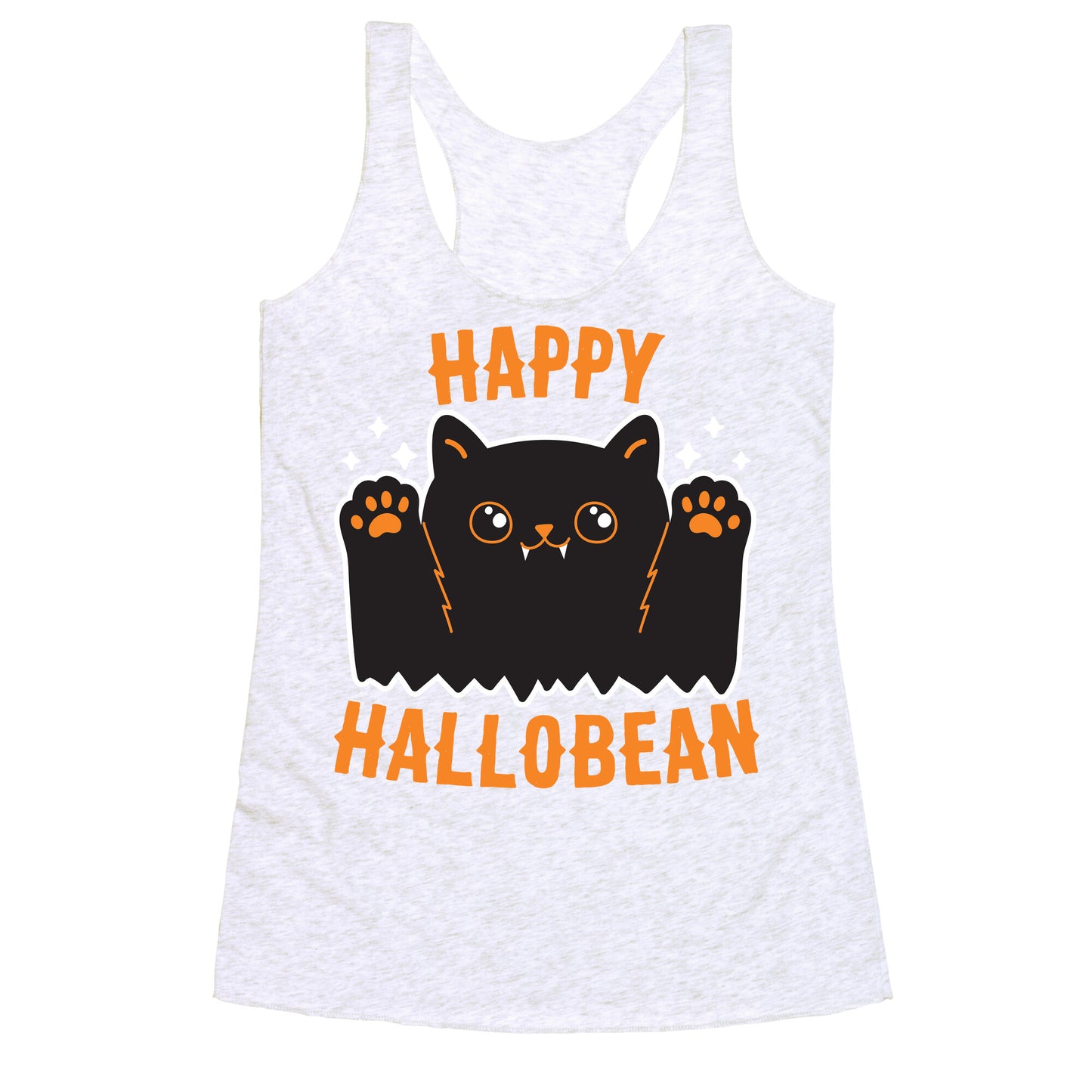 Happy Hallobean Racerback Tank