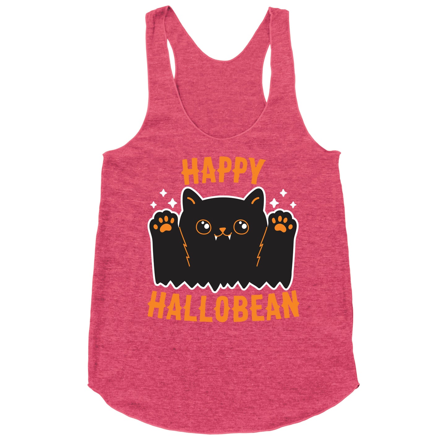Happy Hallobean Racerback Tank