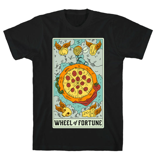 Wheel Of Fortune Pizza T-Shirt