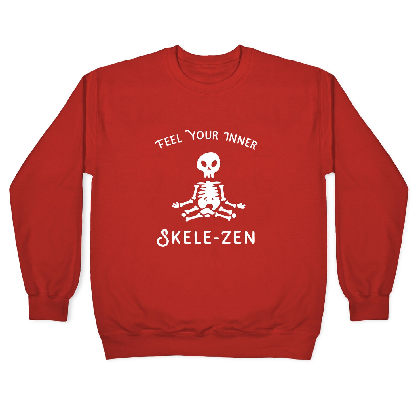 Feel Your Inner Skele-zen Crewneck Sweatshirt