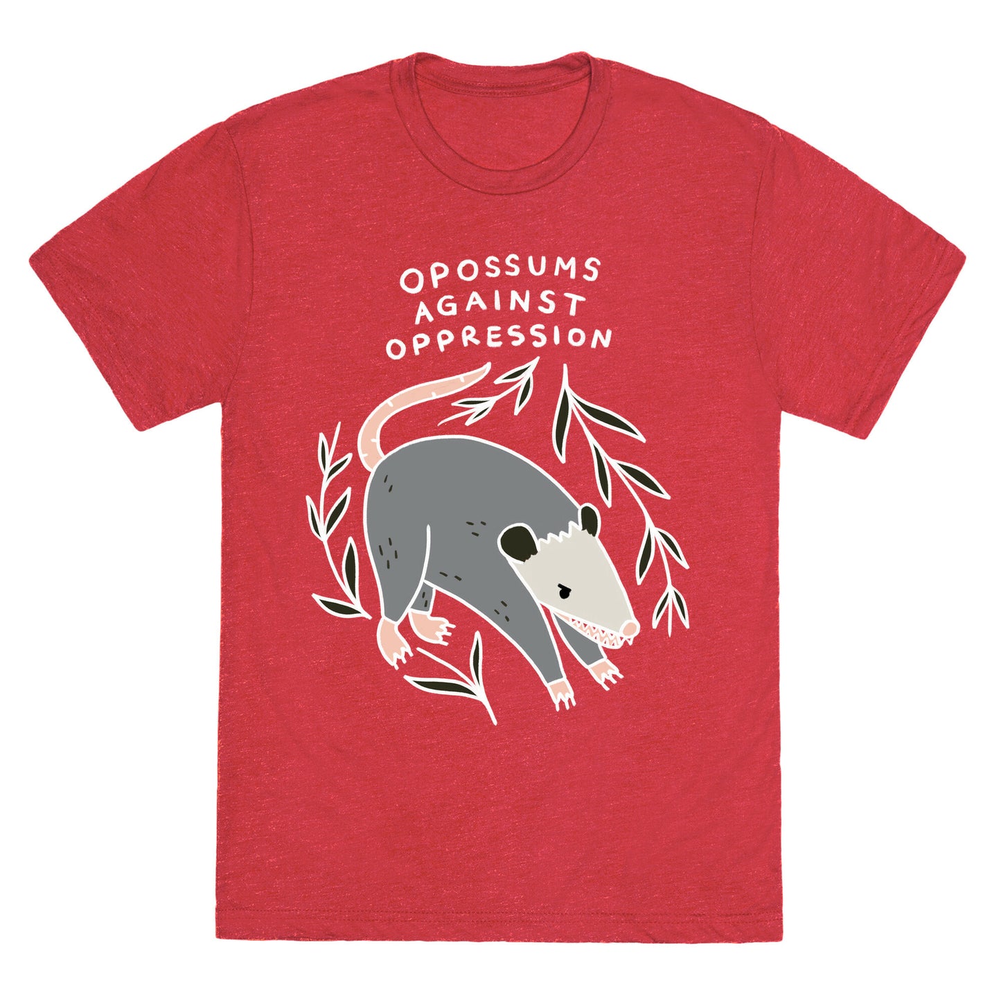 Opossums Against Oppression Unisex Triblend Tee
