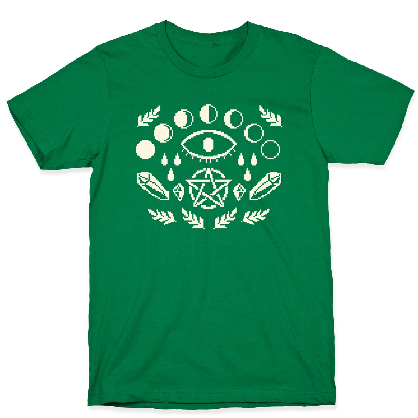 Occult Pixel Pattern T-Shirt