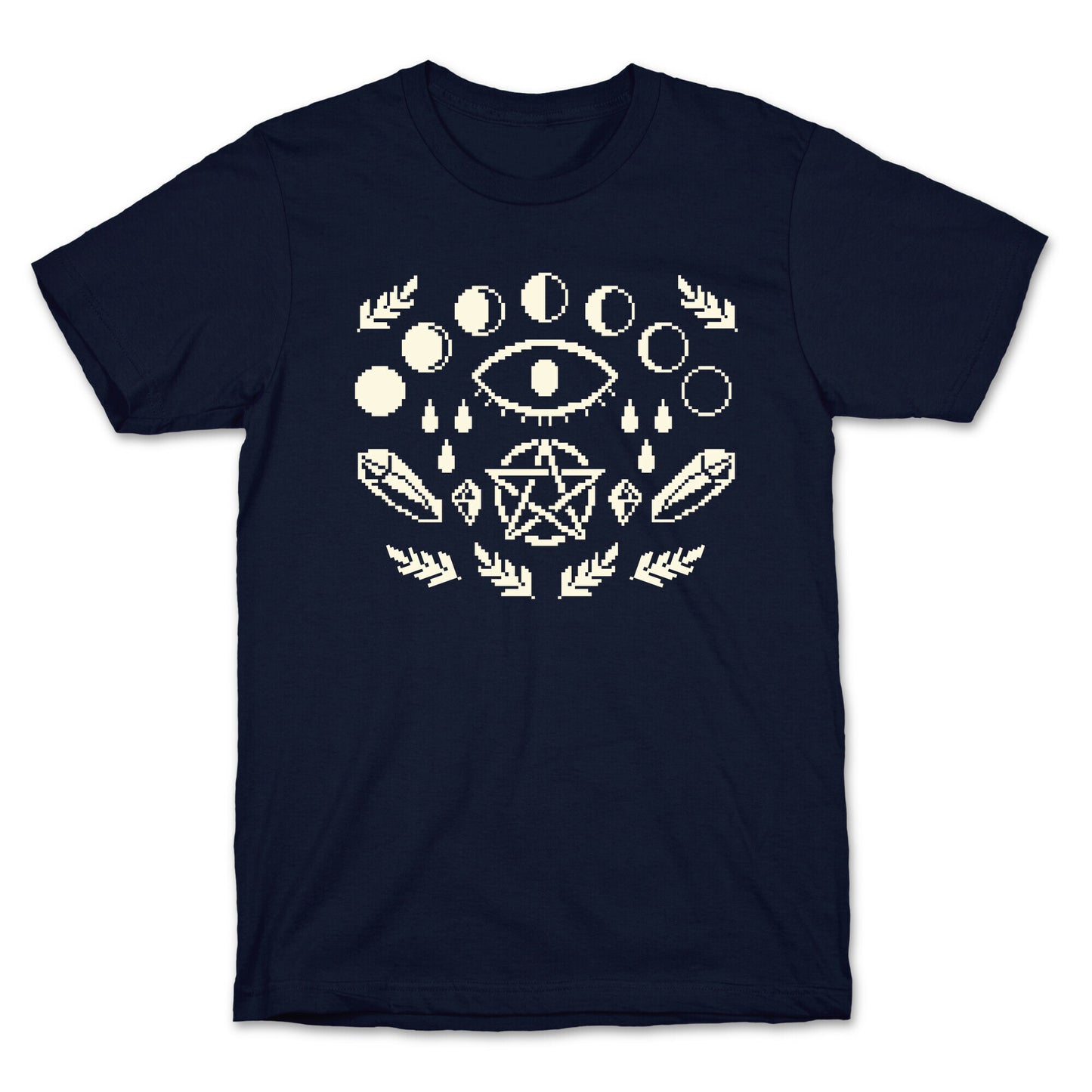 Occult Pixel Pattern T-Shirt