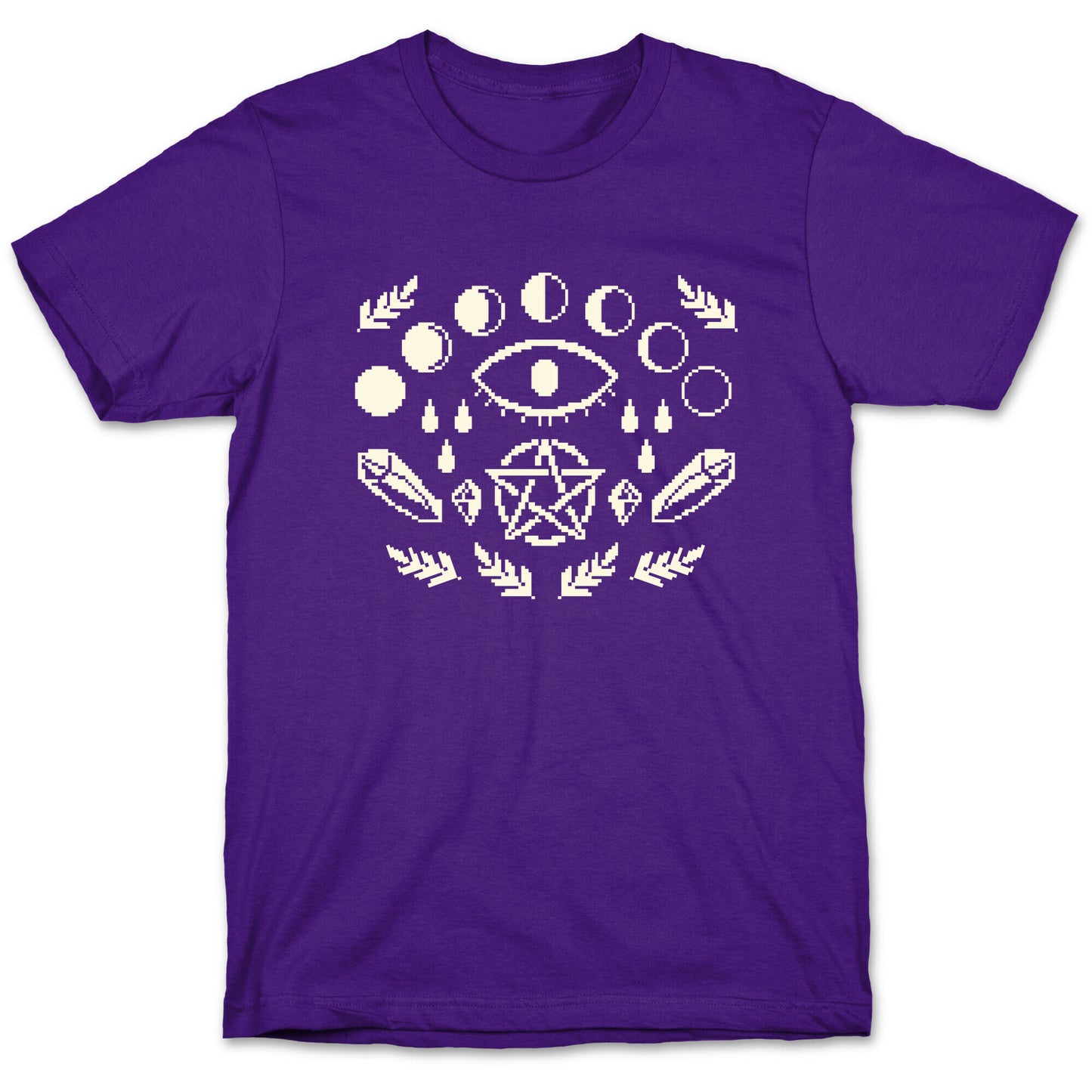 Occult Pixel Pattern T-Shirt