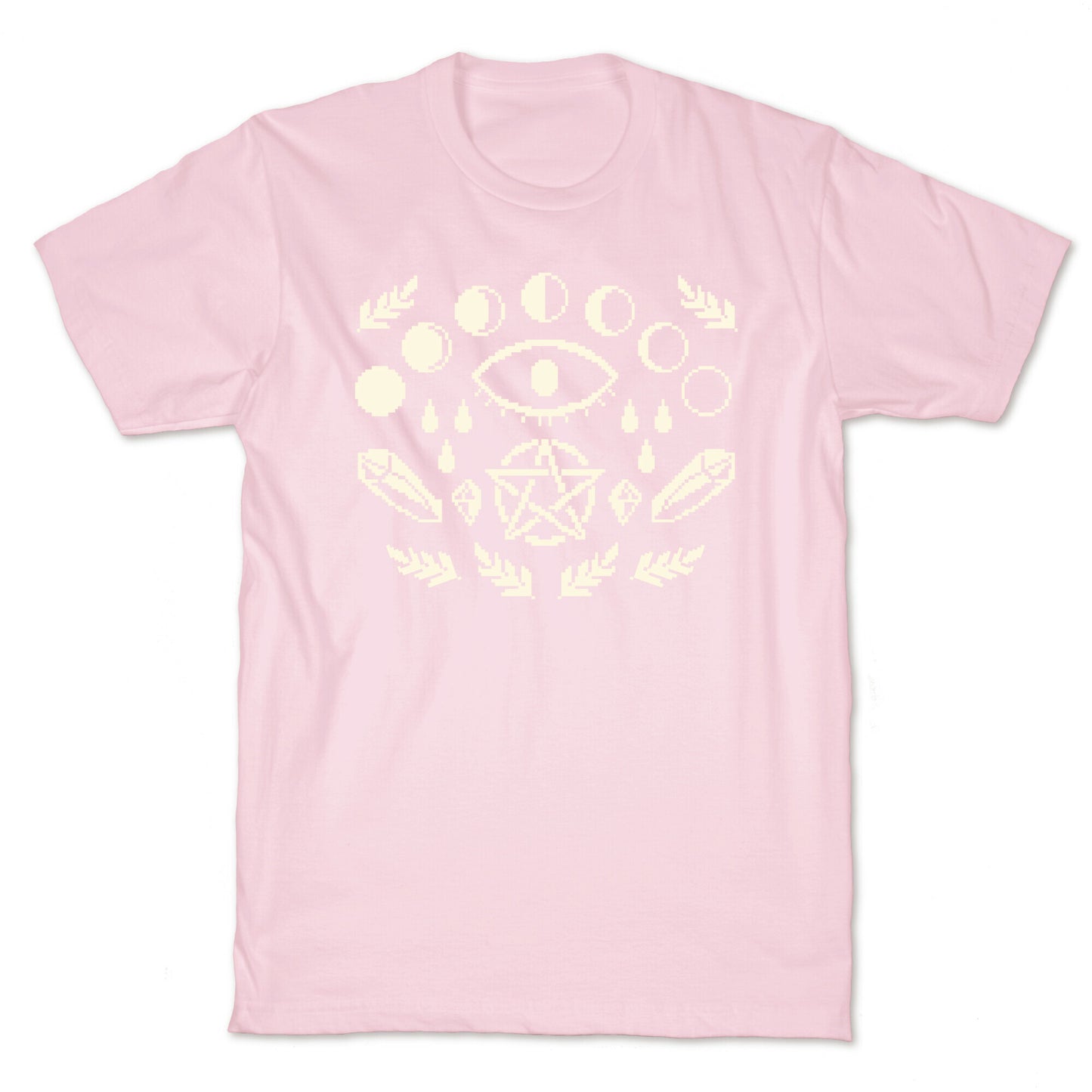 Occult Pixel Pattern T-Shirt