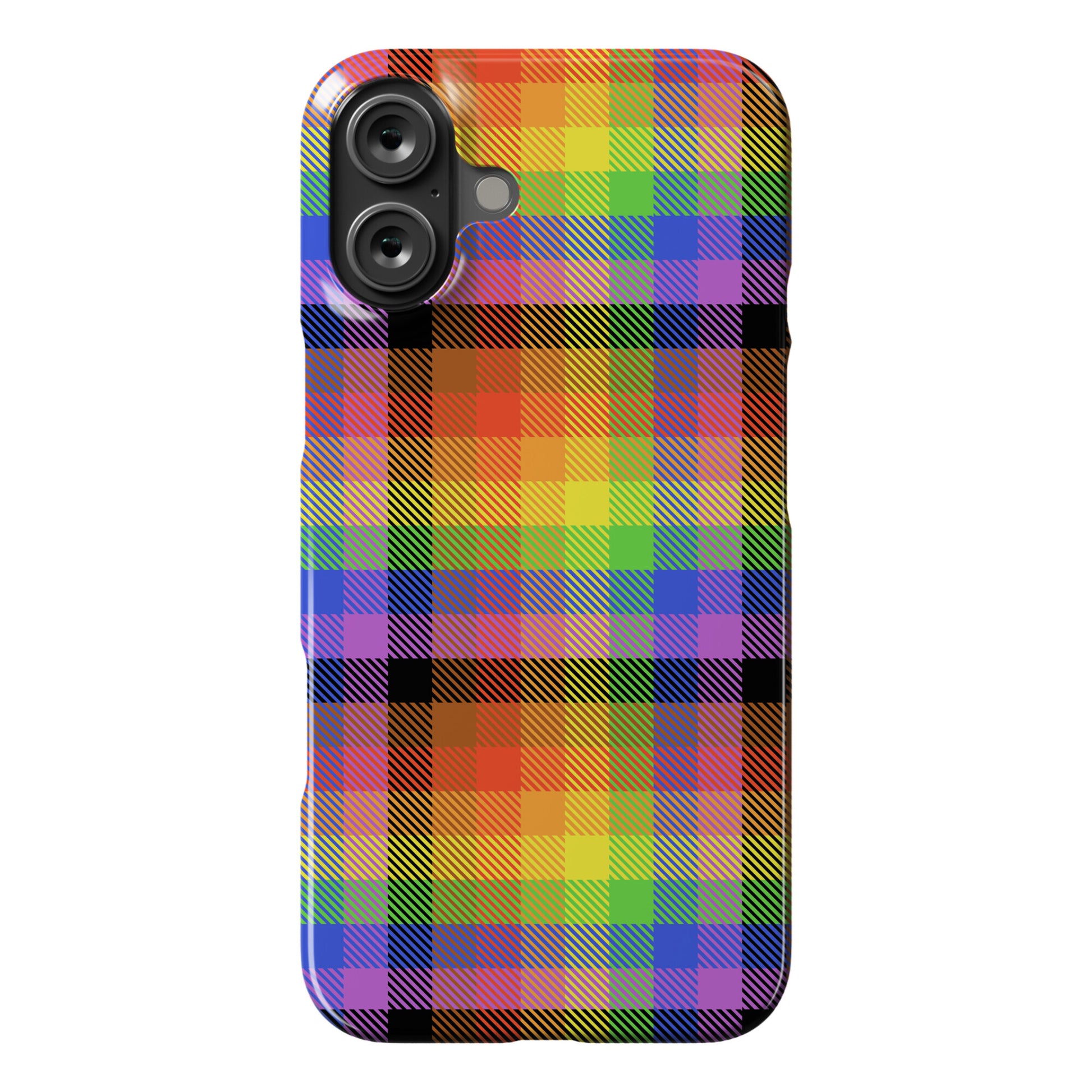 Pride Flag Plaid Phone Case