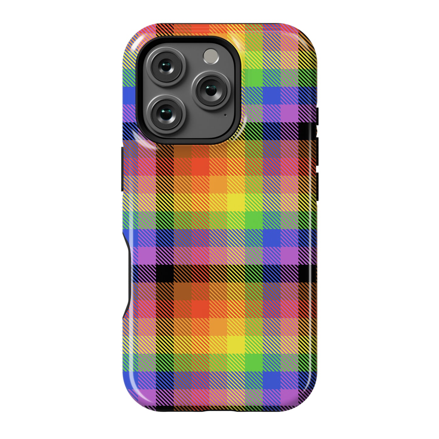 Pride Flag Plaid Phone Case