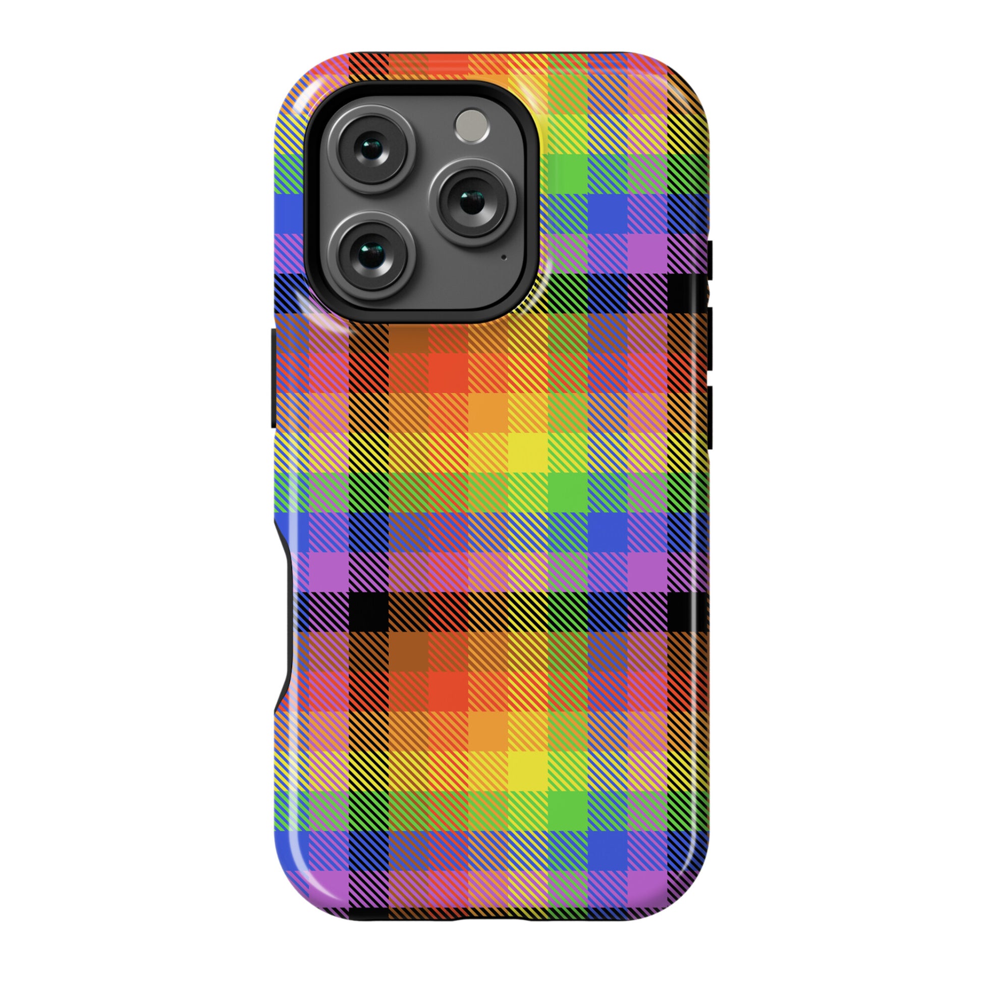 Pride Flag Plaid Phone Case