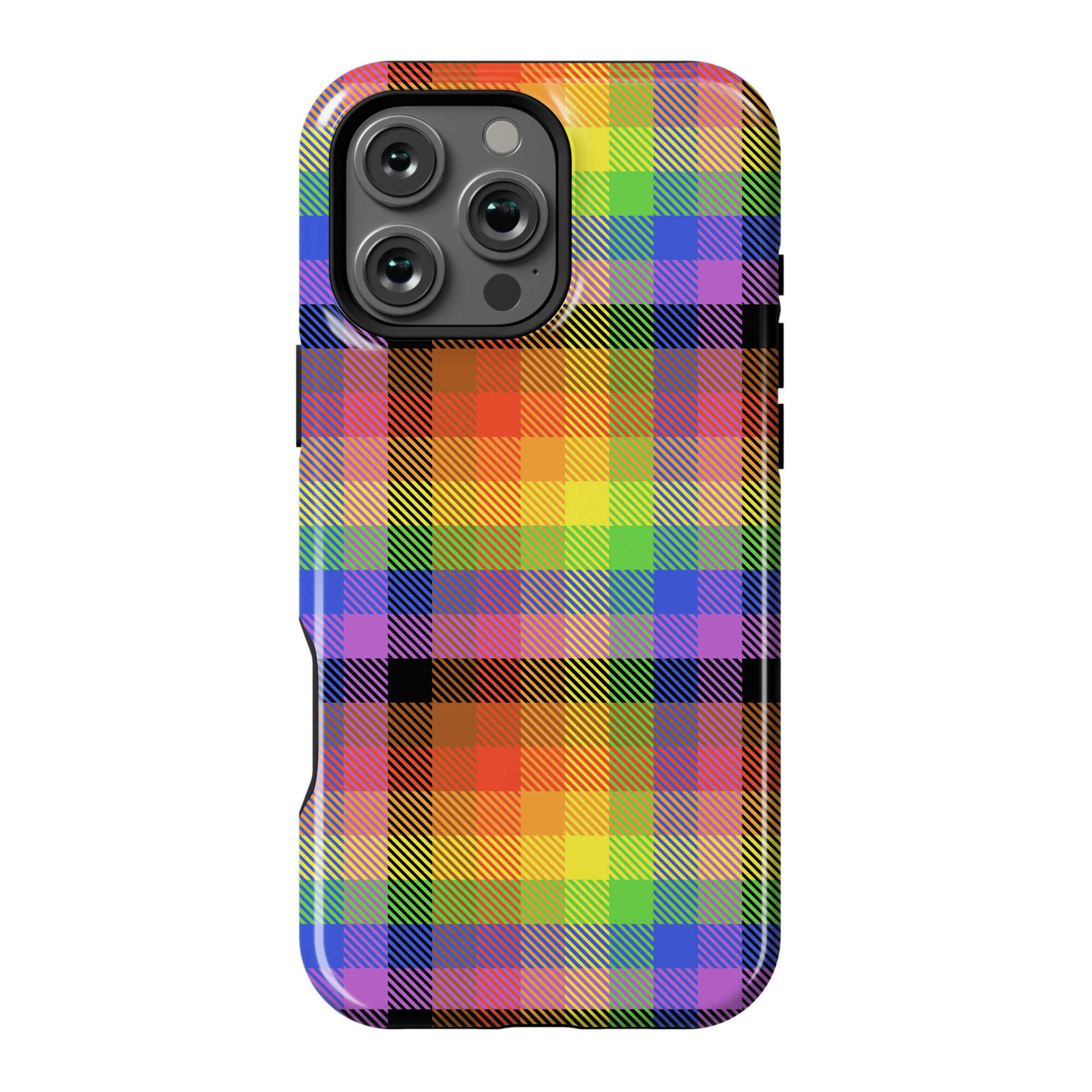 Pride Flag Plaid Phone Case