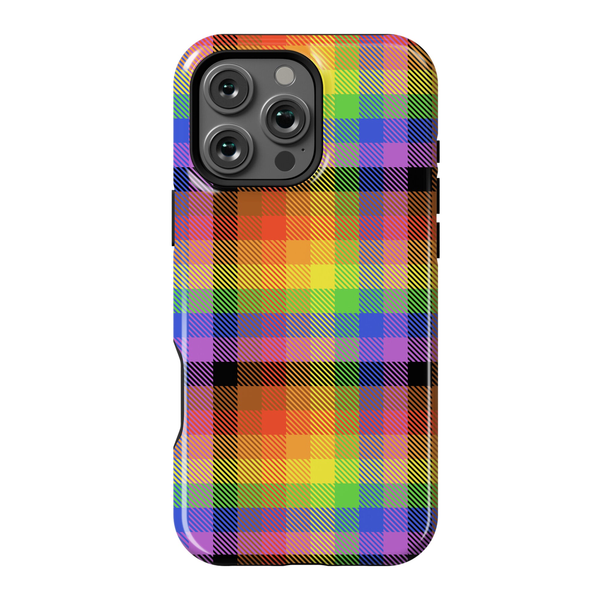 Pride Flag Plaid Phone Case
